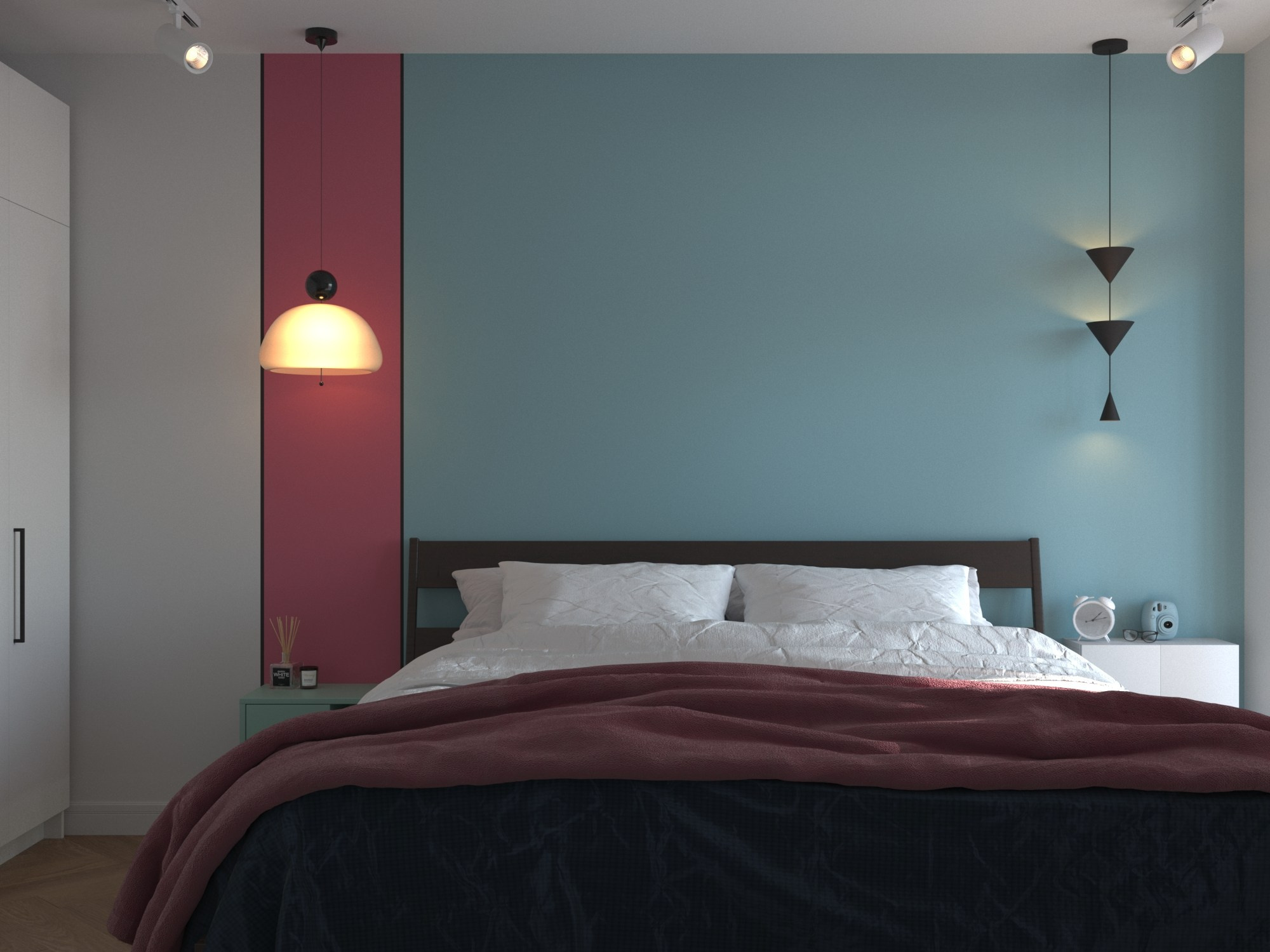 «Ретро», 50кв.м. Дизайнер интерьеров Olala interior design