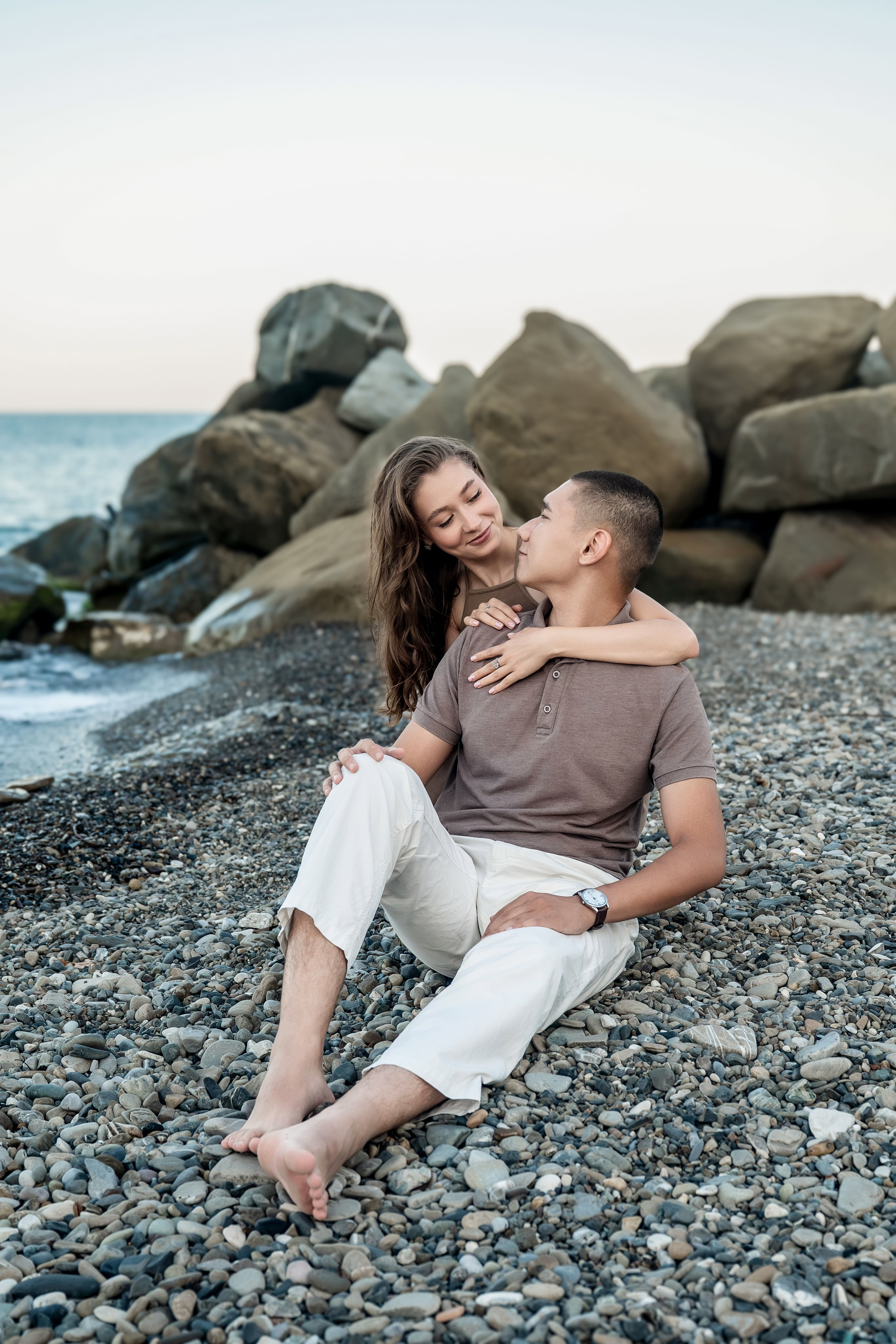 Предложение Дамир и Лилия. Наталья Слесаренко фотограф в Сочи