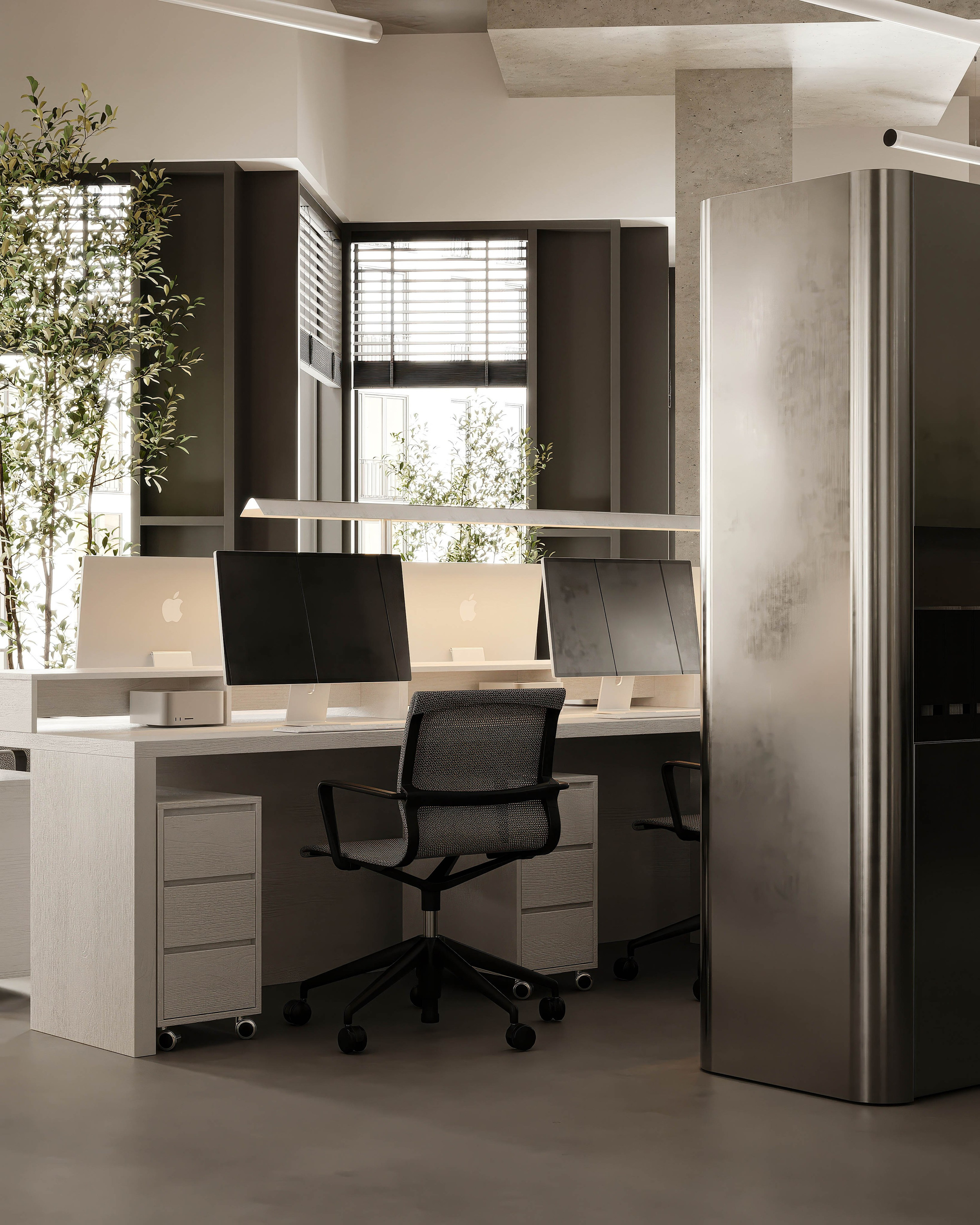 Офис 211/ Дизайнер: NAMU BURO. Студия интерьерной визуализации tmshkn.vis