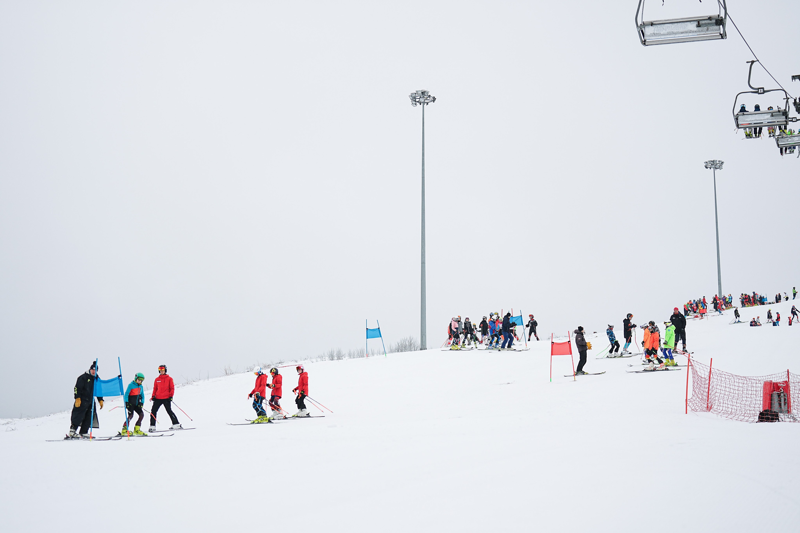 Горные лыжи. Первенство Центрального Федерального Округа. GS U14 Шуколово. Фотограф Студитский Евгений