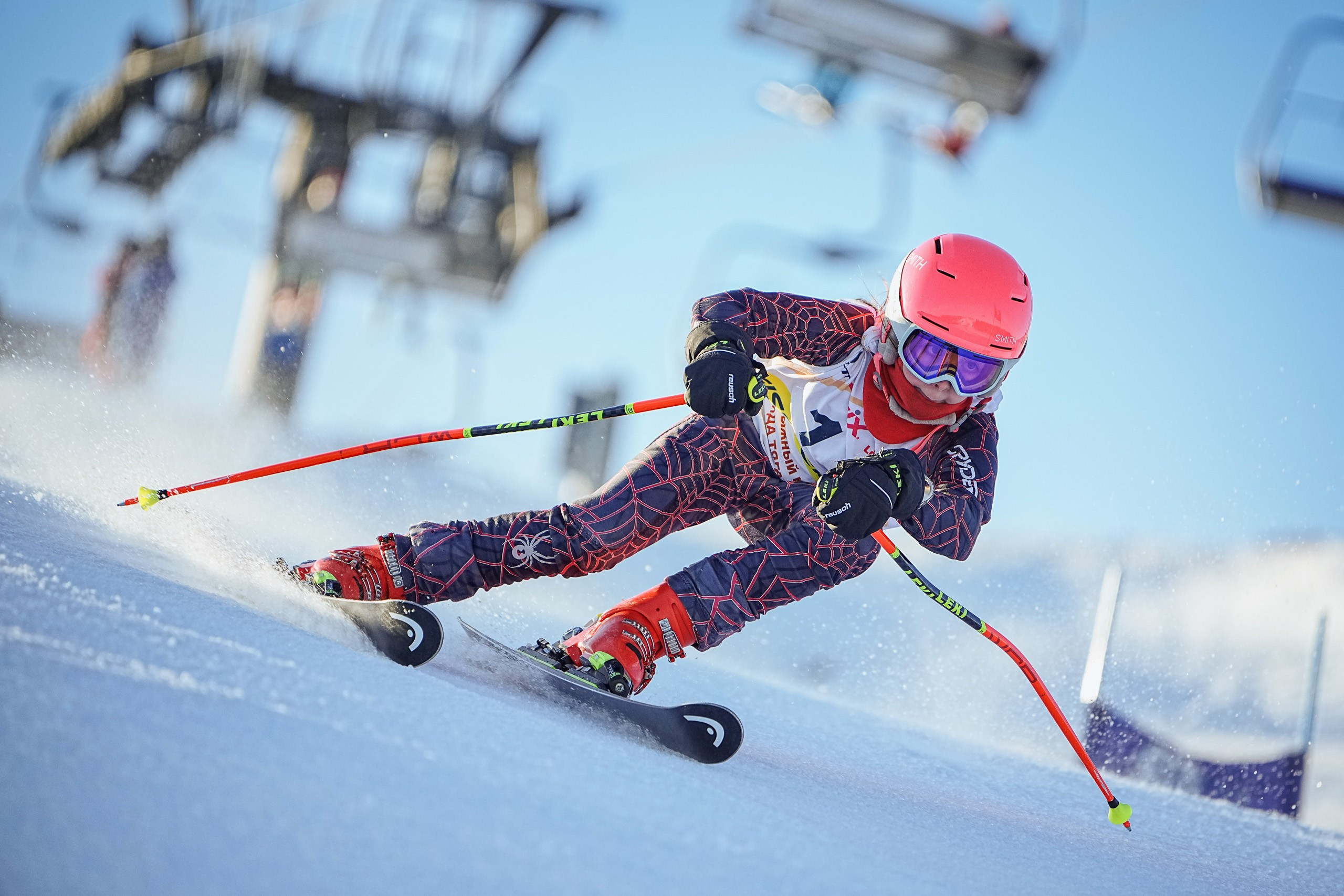 Первенство Дмитровского городского округа по горнолыжному спорту «Памяти А. Жирова» GS U10, U12. Фотограф Студитский Евгений