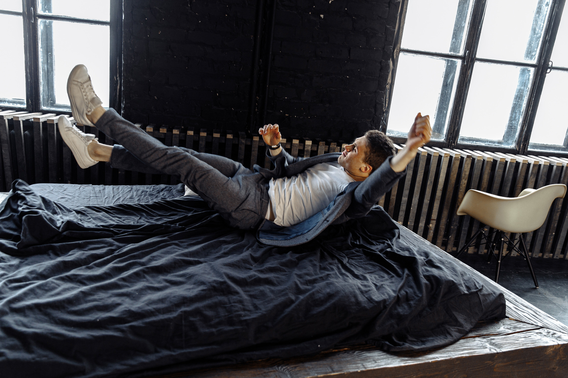 Студийная съемка. Мужской портрет