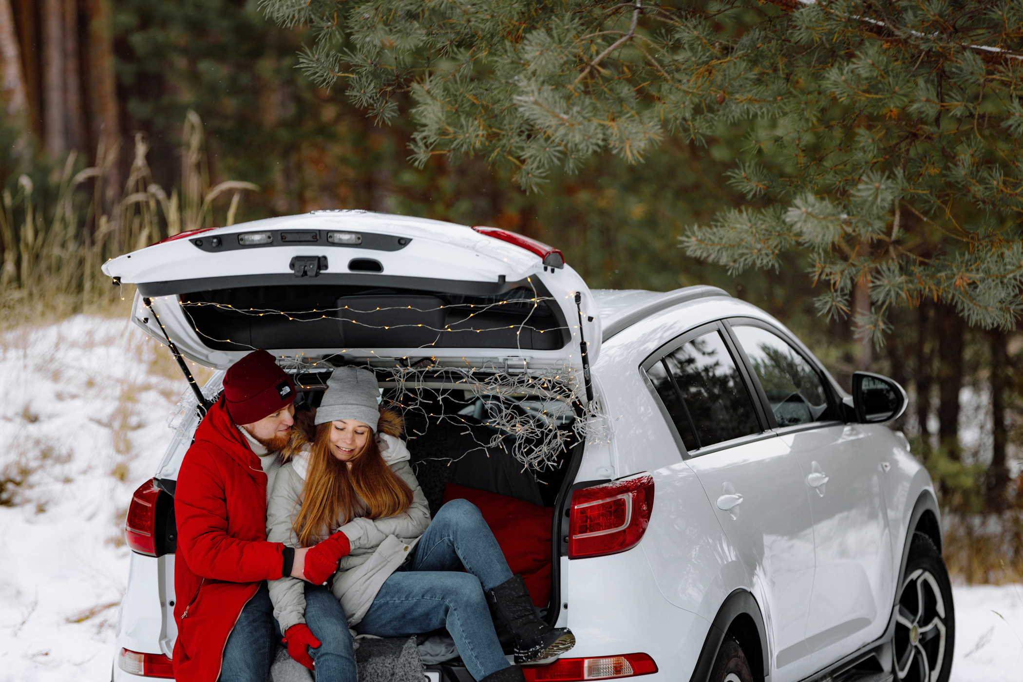 Зимняя сказка Виталий и Мария