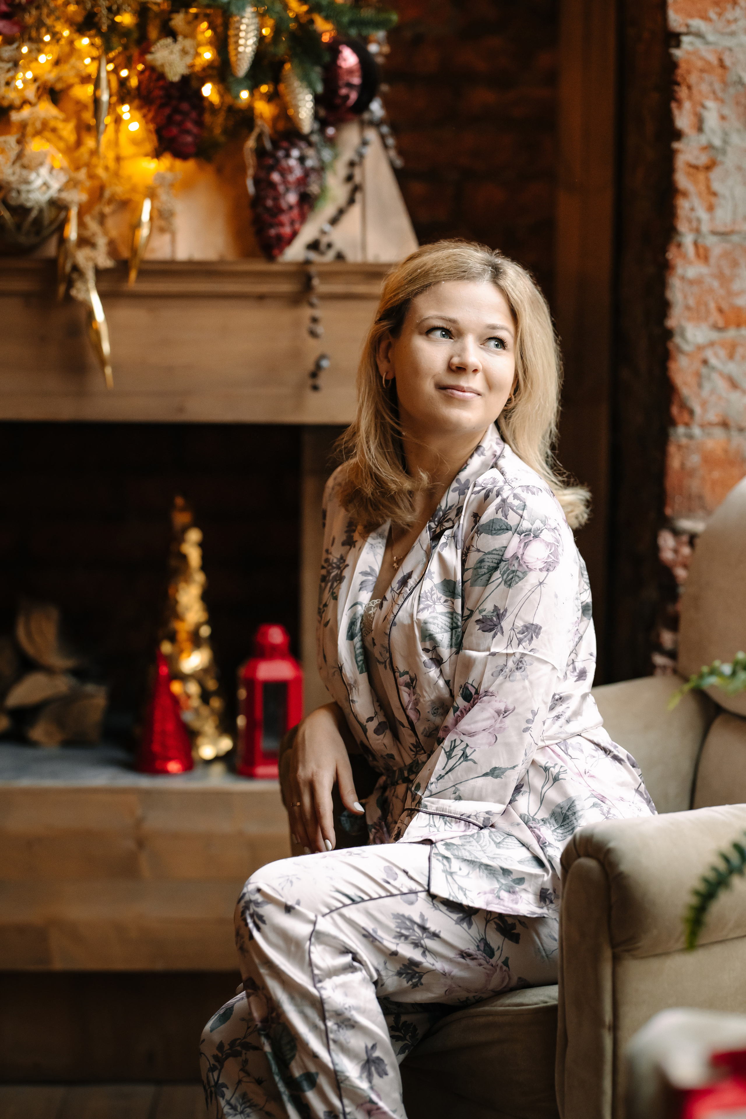 Новогодняя семейная фотосессия. Саша, Нина и Аня