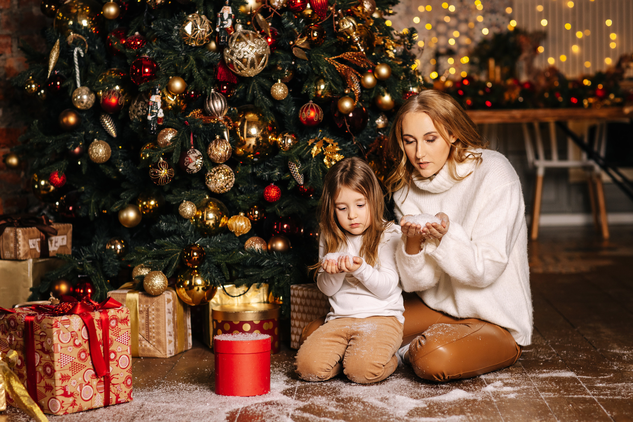 Оксана и Сергей, Артем и София