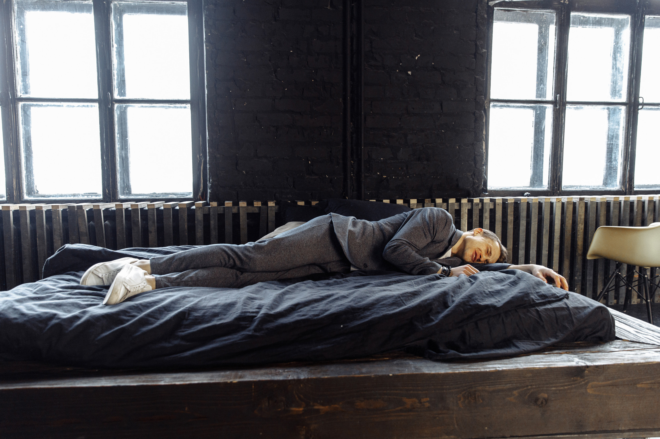 Студийная съемка. Мужской портрет