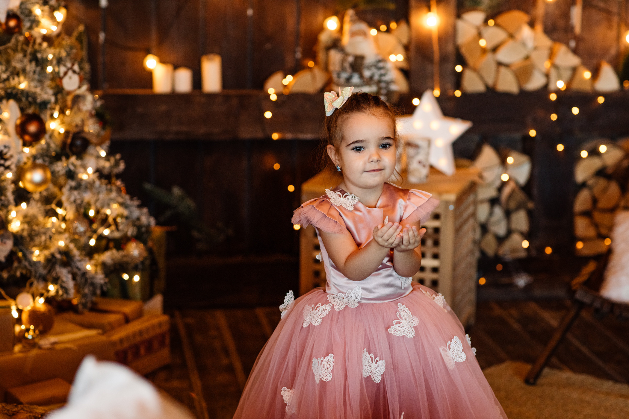 Аня, Элиф и Камелия. Новогодняя фотосессия