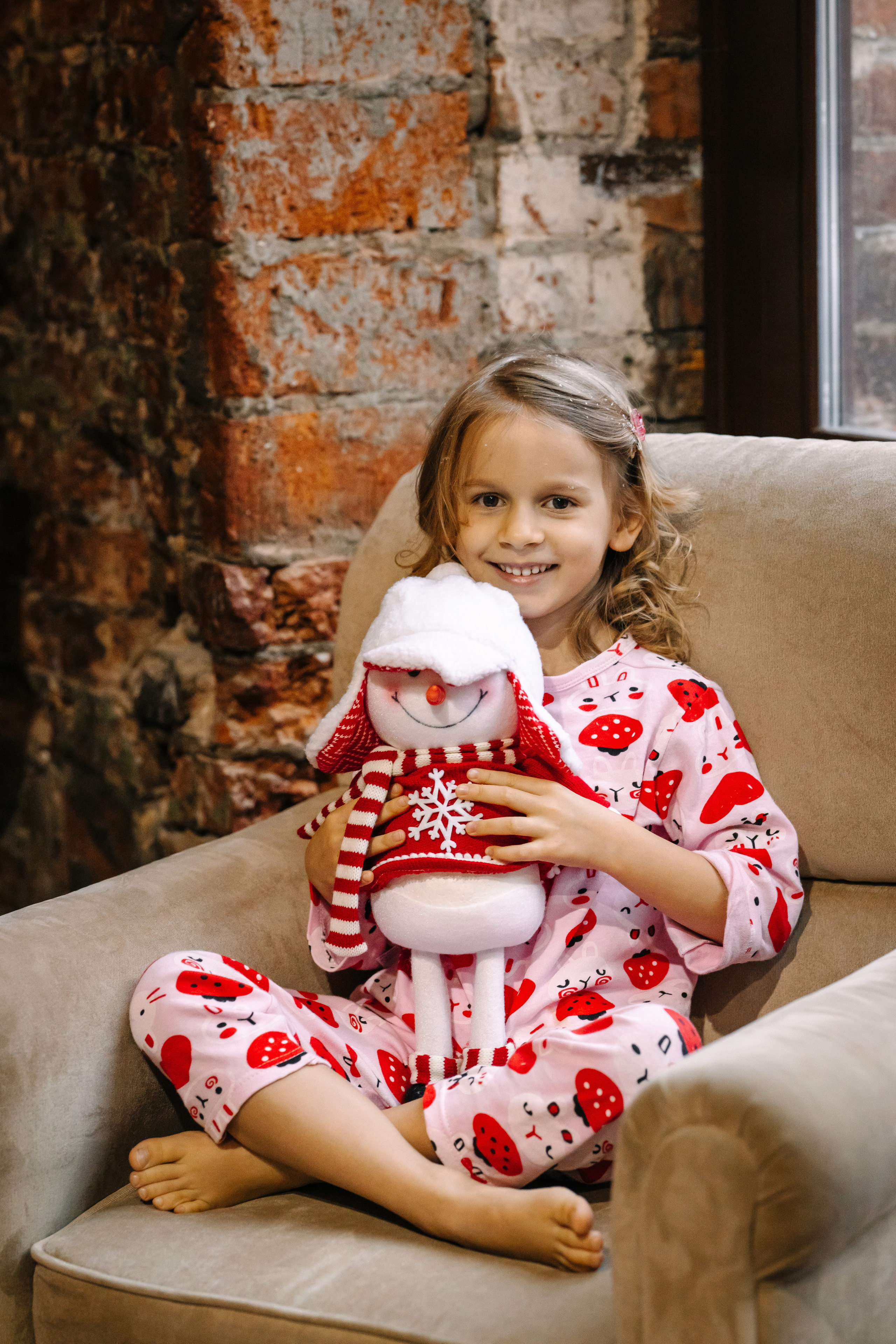 Новогодняя семейная фотосессия. Саша, Нина и Аня