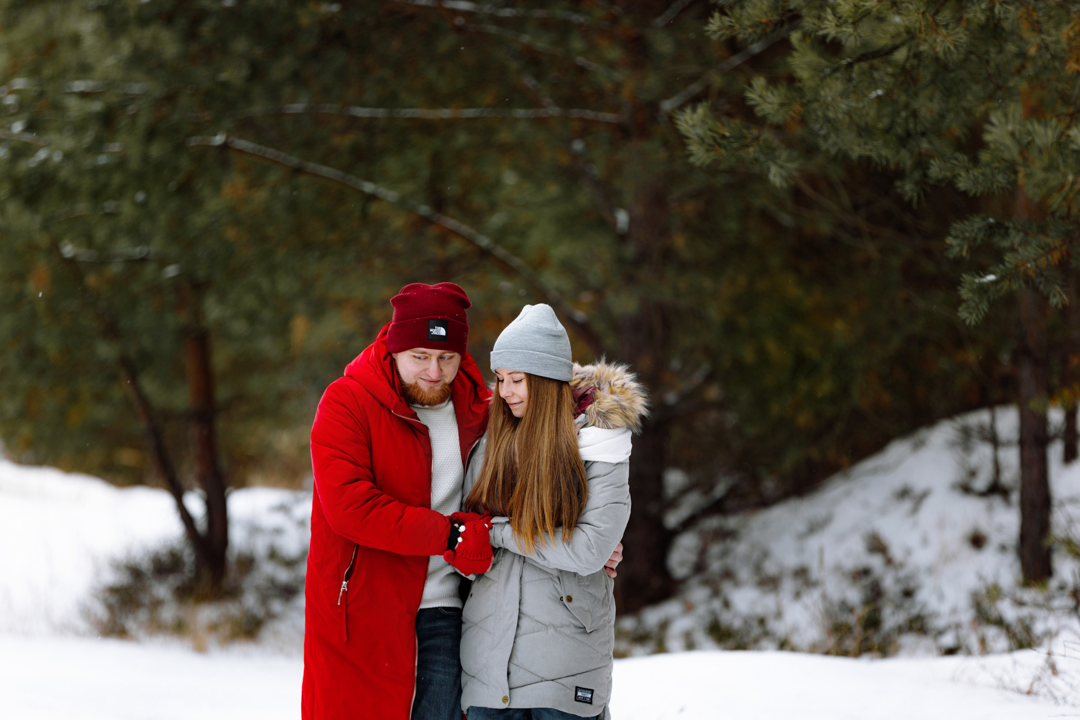 Зимняя сказка Виталий и Мария