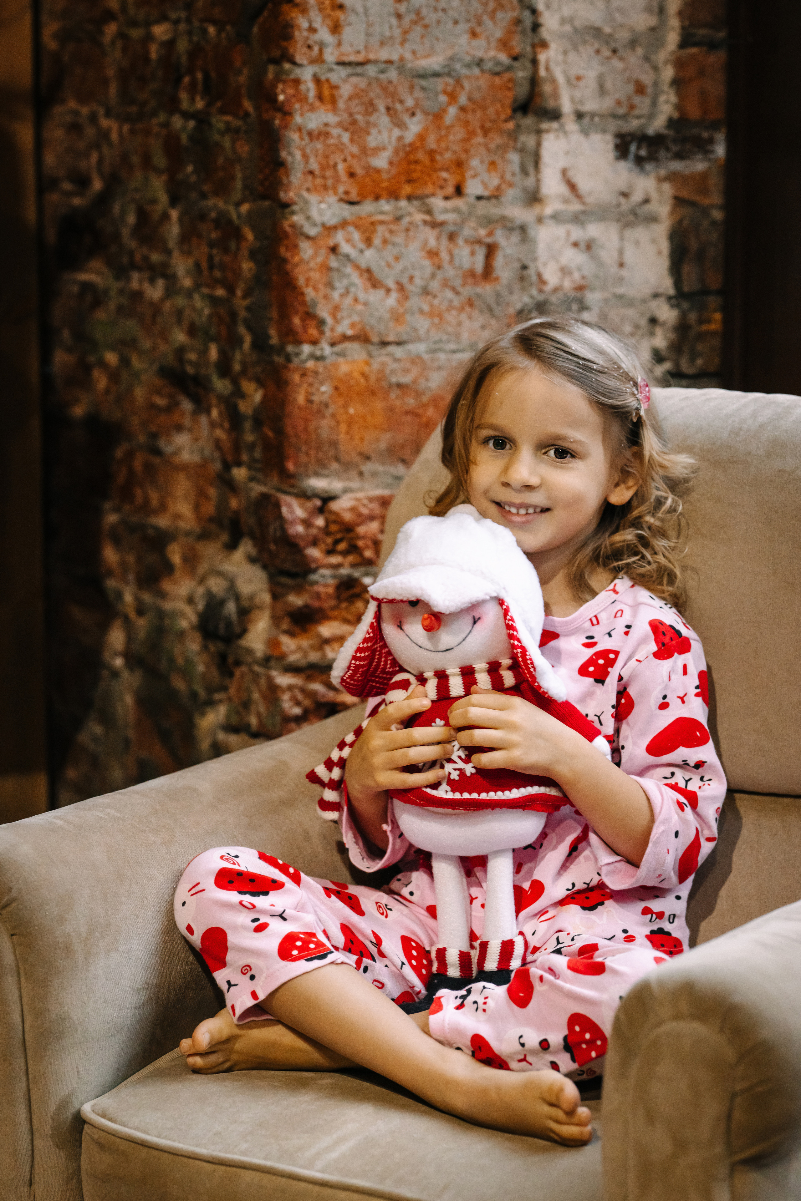 Новогодняя семейная фотосессия. Саша, Нина и Аня