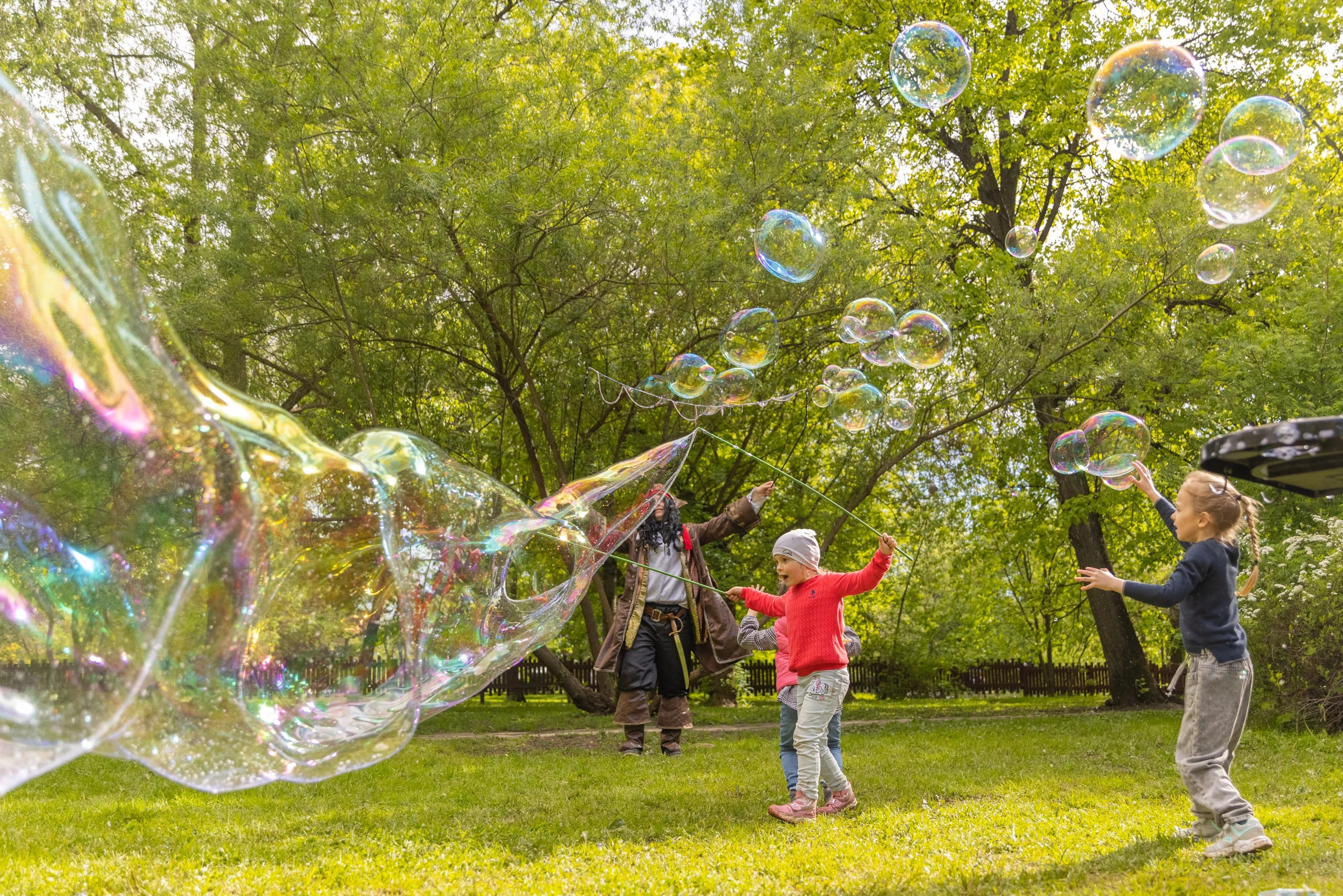 Детский праздник пузырей. Тархановский Павел Фото/Видео съёмка