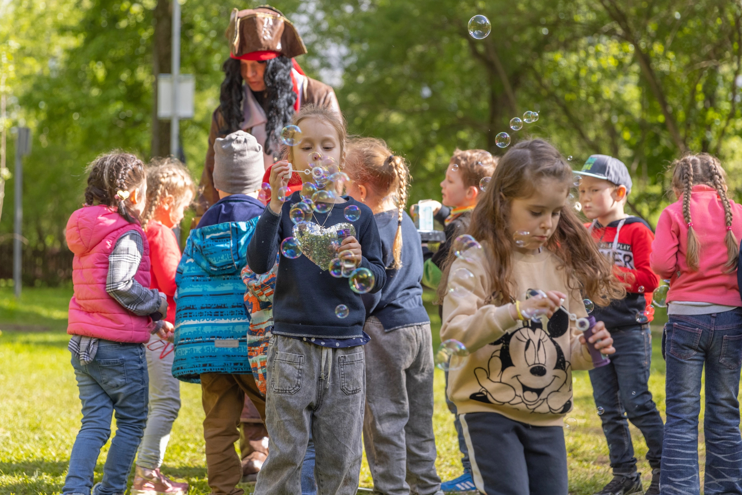 Детский праздник пузырей. Тархановский Павел Фото/Видео съёмка