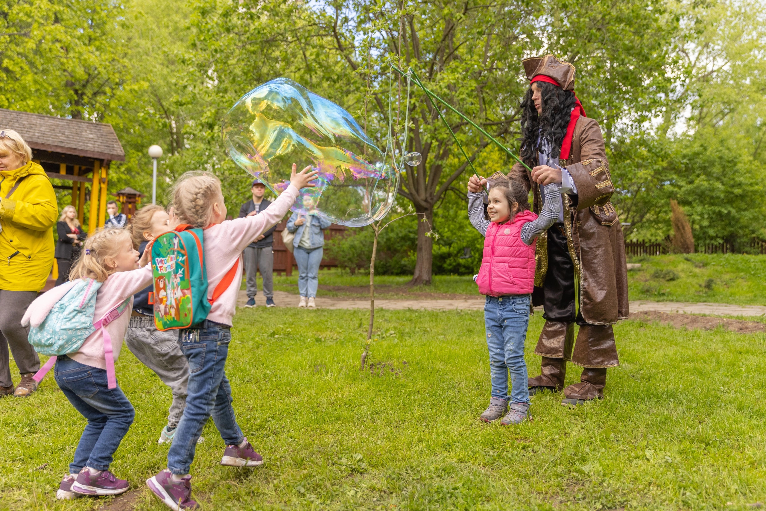 Детский праздник пузырей. Тархановский Павел Фото/Видео съёмка