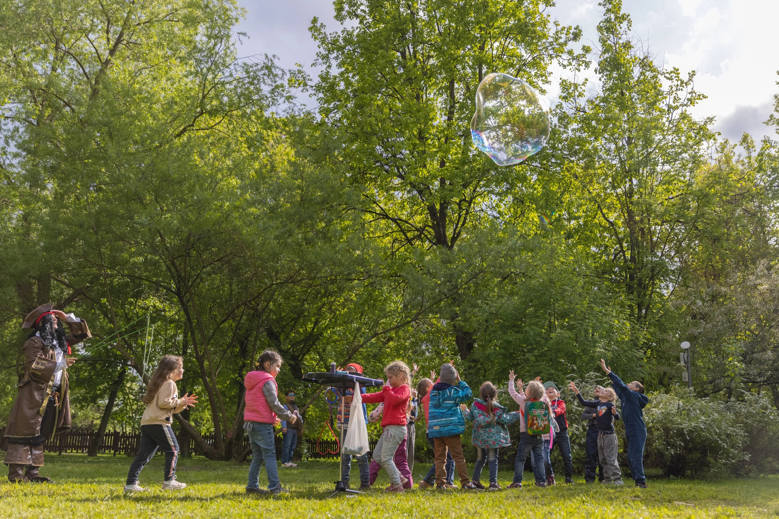 Детский праздник пузырей. Тархановский Павел Фото/Видео съёмка