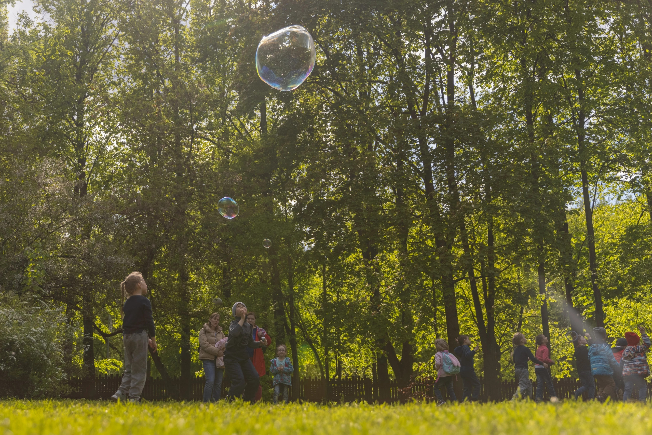 Детский праздник пузырей. Тархановский Павел Фото/Видео съёмка