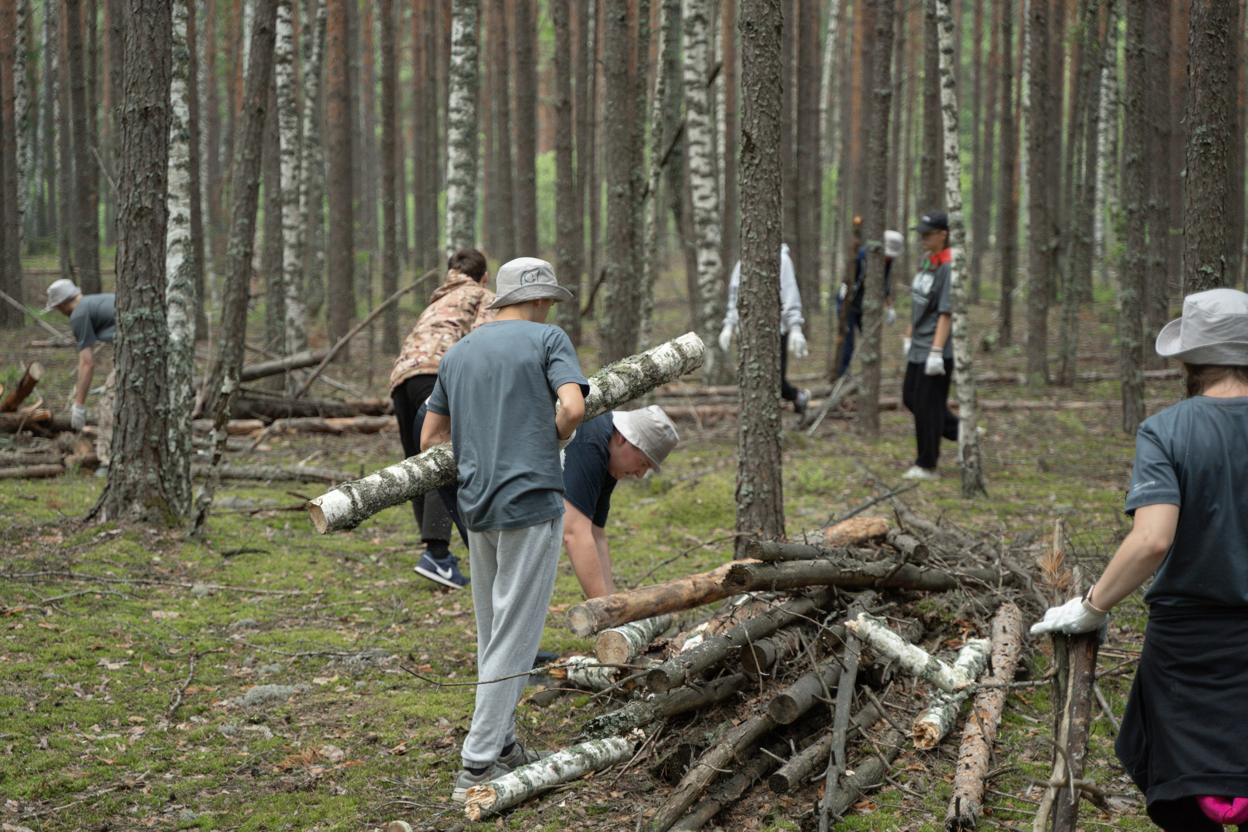 Эко-сборы добровольцев «О! Пушка» в национальном парке «Мещерский» 2024. Фотограф Надежда Погребняк | Рязань | Москва