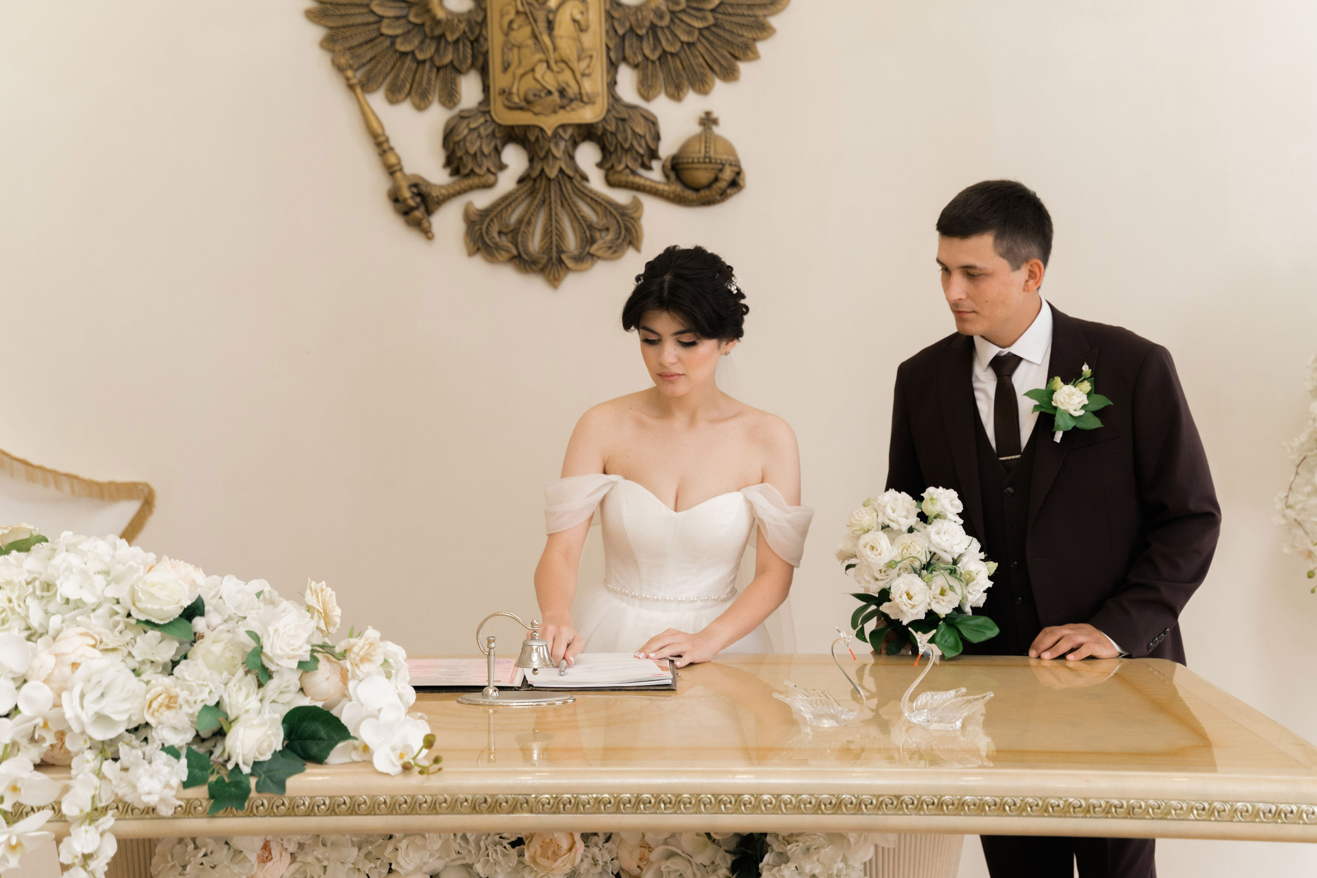 фотосессия росписи в  Кировском ЗАГСе Ростов на&nbsp;Дону