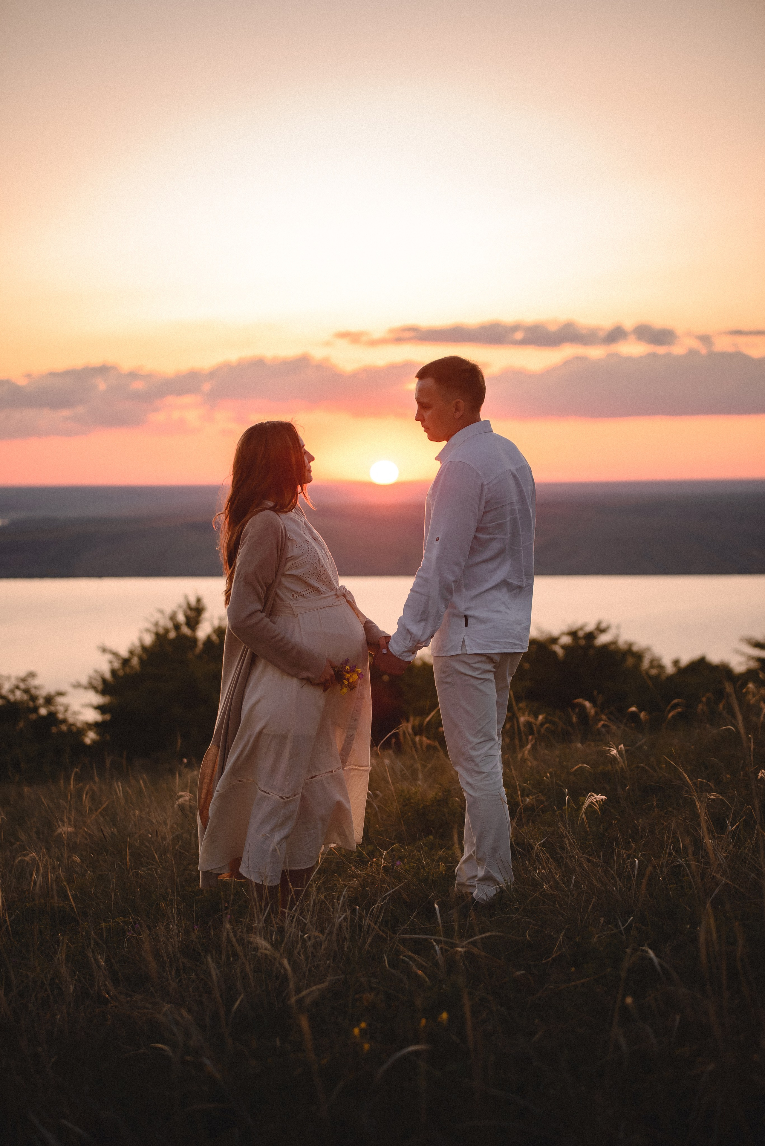 В ожидании малыша. Прогулка на закате. Семейный фотограф в г. Ставрополь, Сорокина Мария