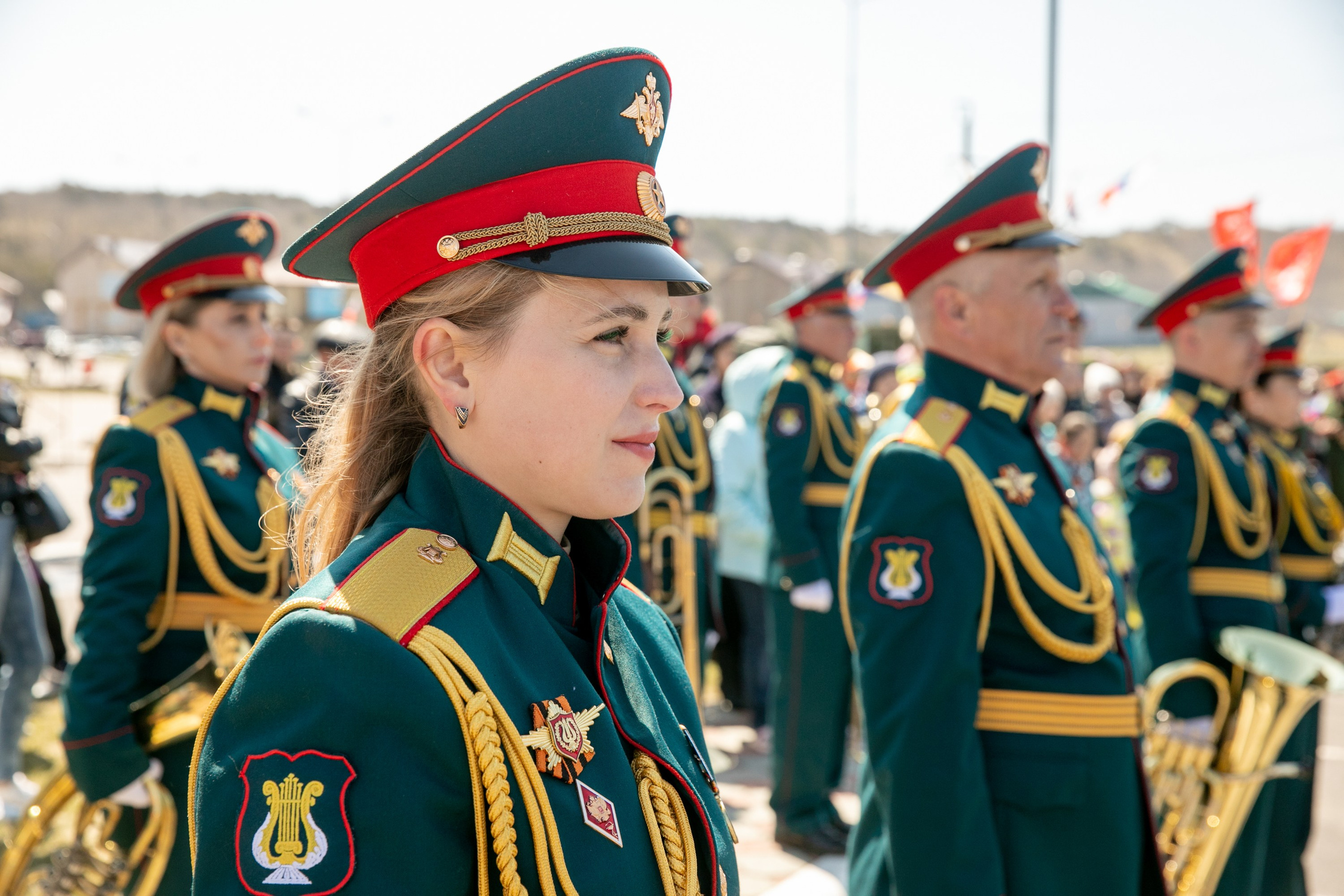 Парад Победы о. Итуруп. Фотограф Анна Сорокина