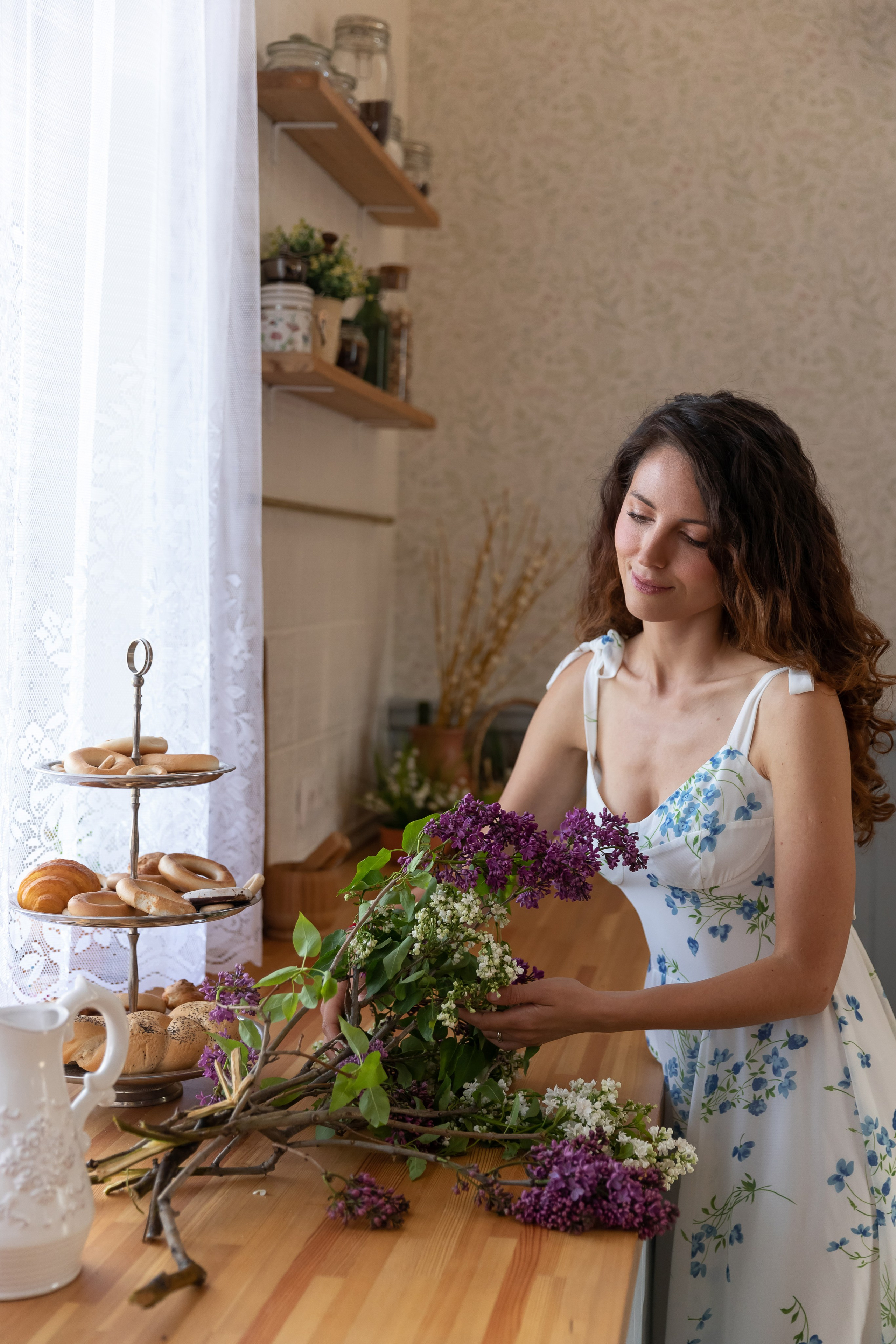 Съемка для проекта: Театрализованный ужин «Один летний день» в отеле Wawelberg. NesterovaMaria.ru