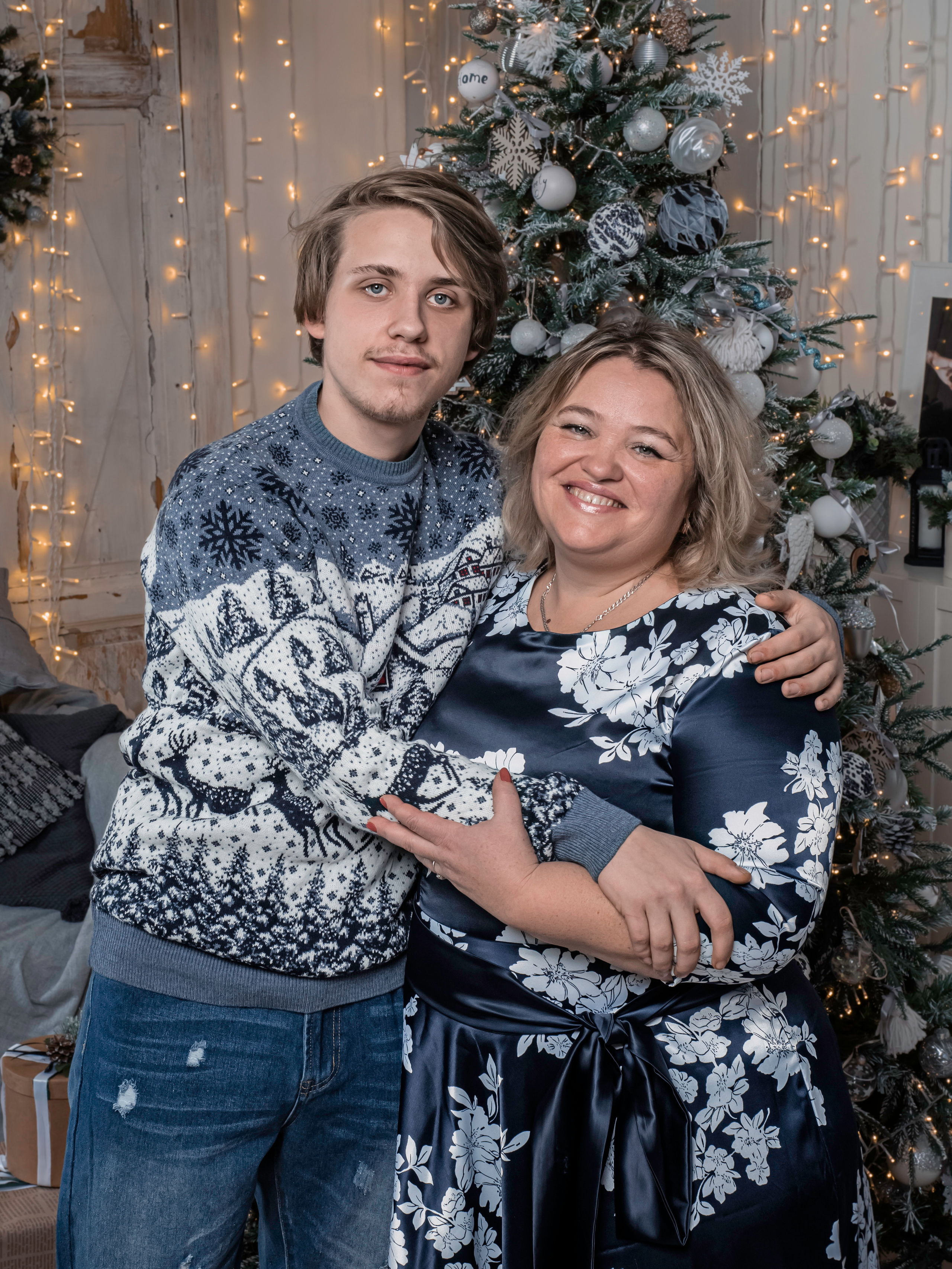 новогодние фото, идеи для новогодней фотосессии