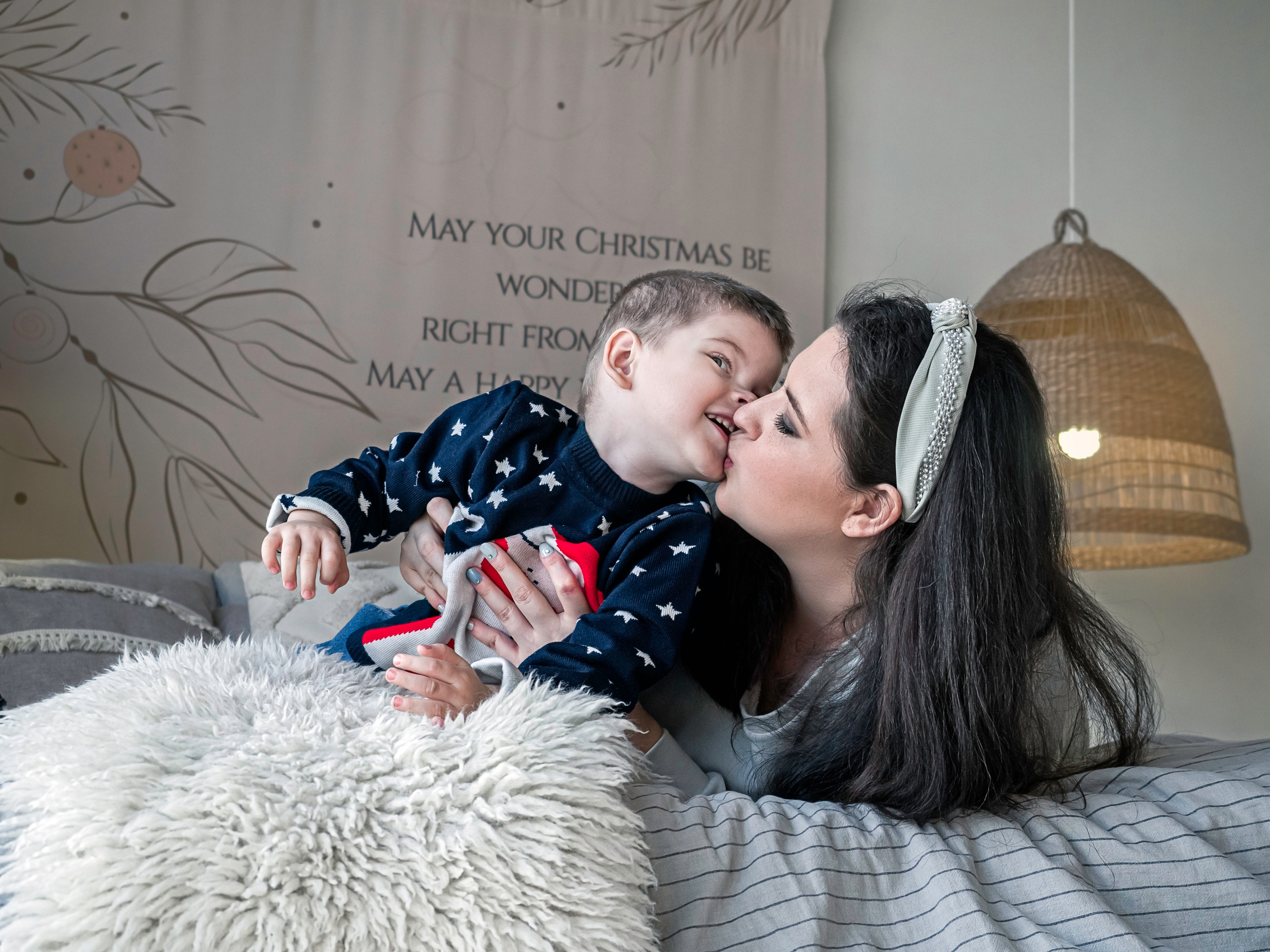 новогодние фотосессии с детьми в студии