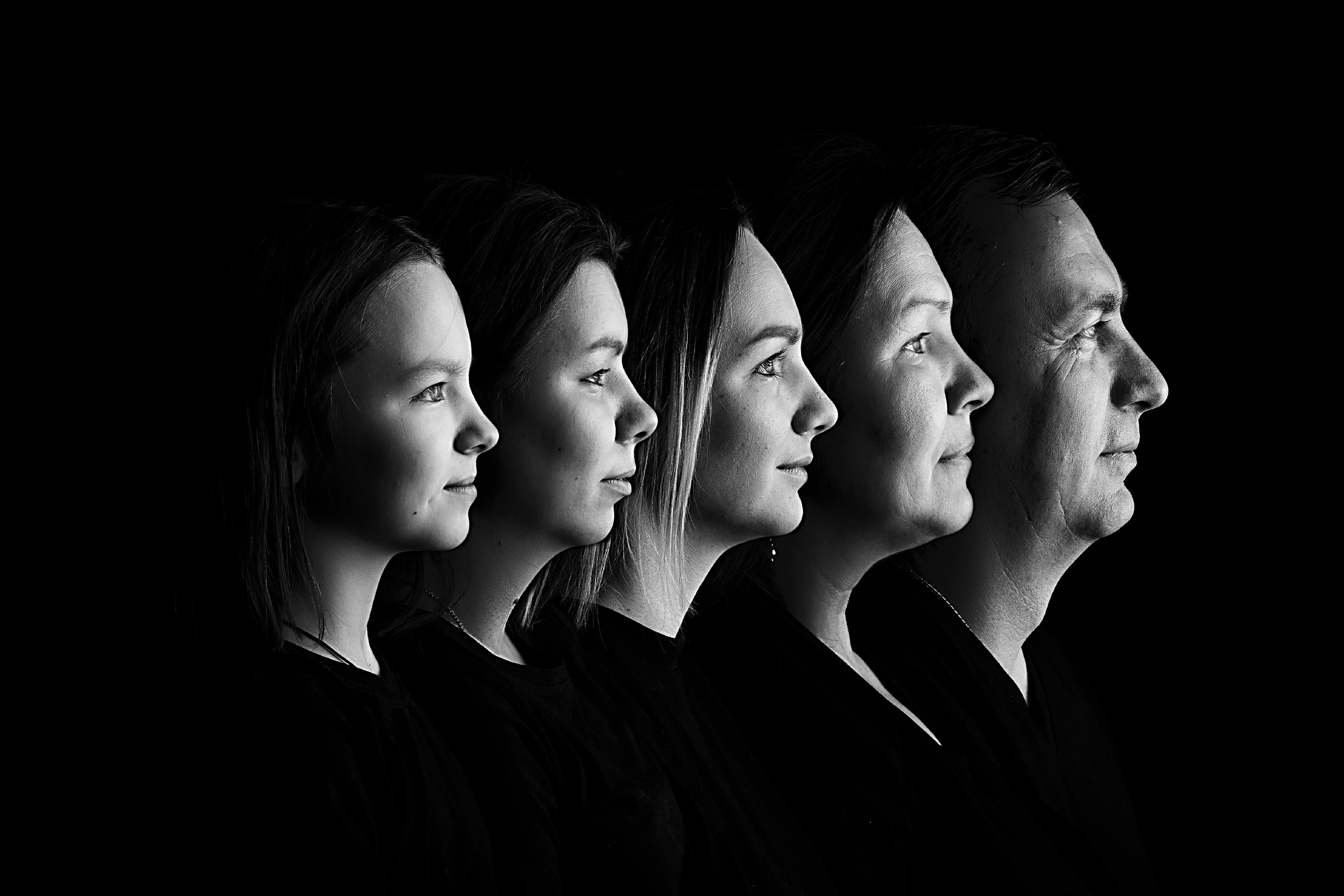 Профили. Семейный фотограф Тюмень, фотограф на роды Салмина Мария