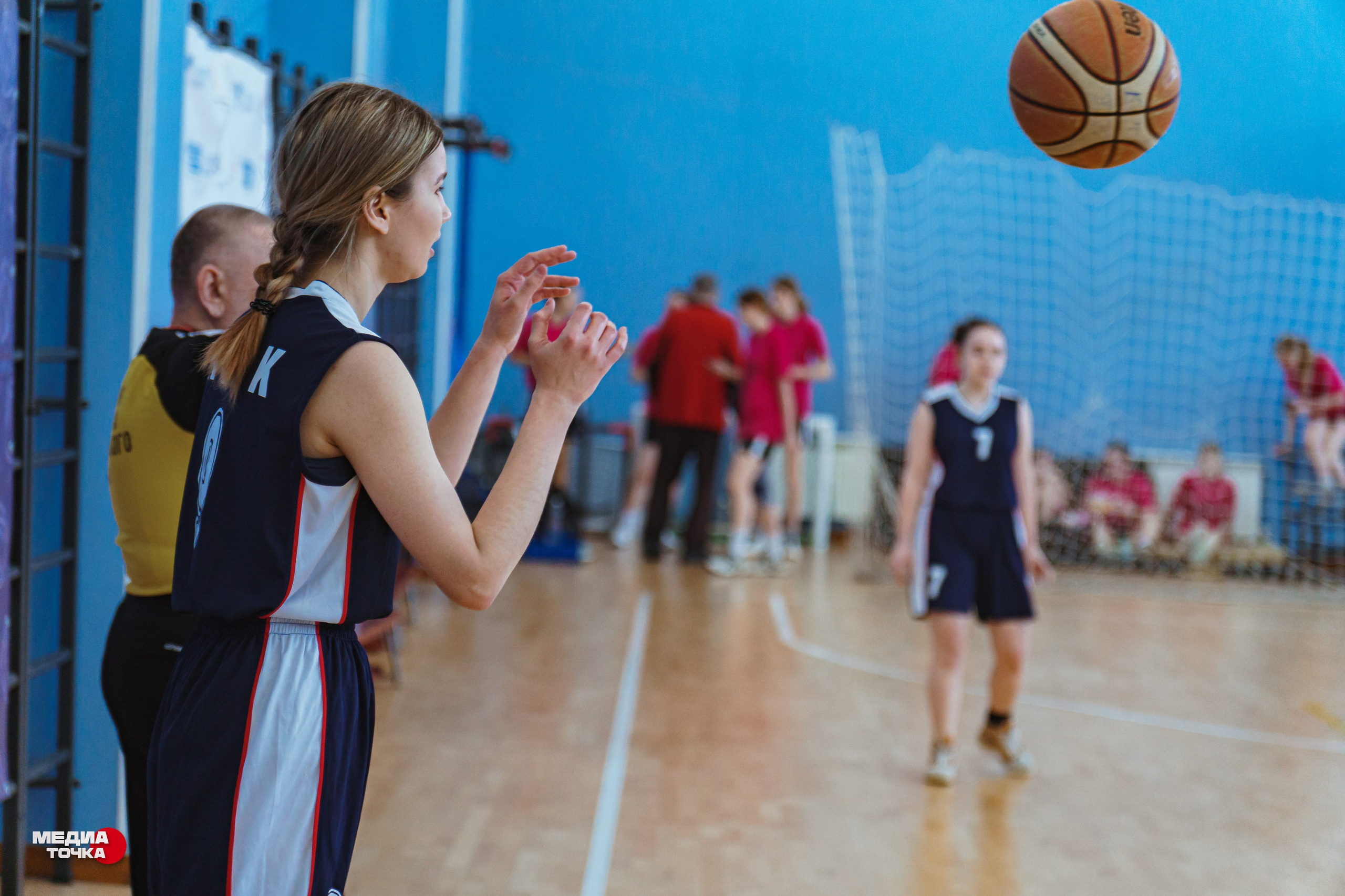 Краевые соревнования по баскетболу среди девушек. Прохоров Вячеслав — создатель медиа контента в Краснодаре