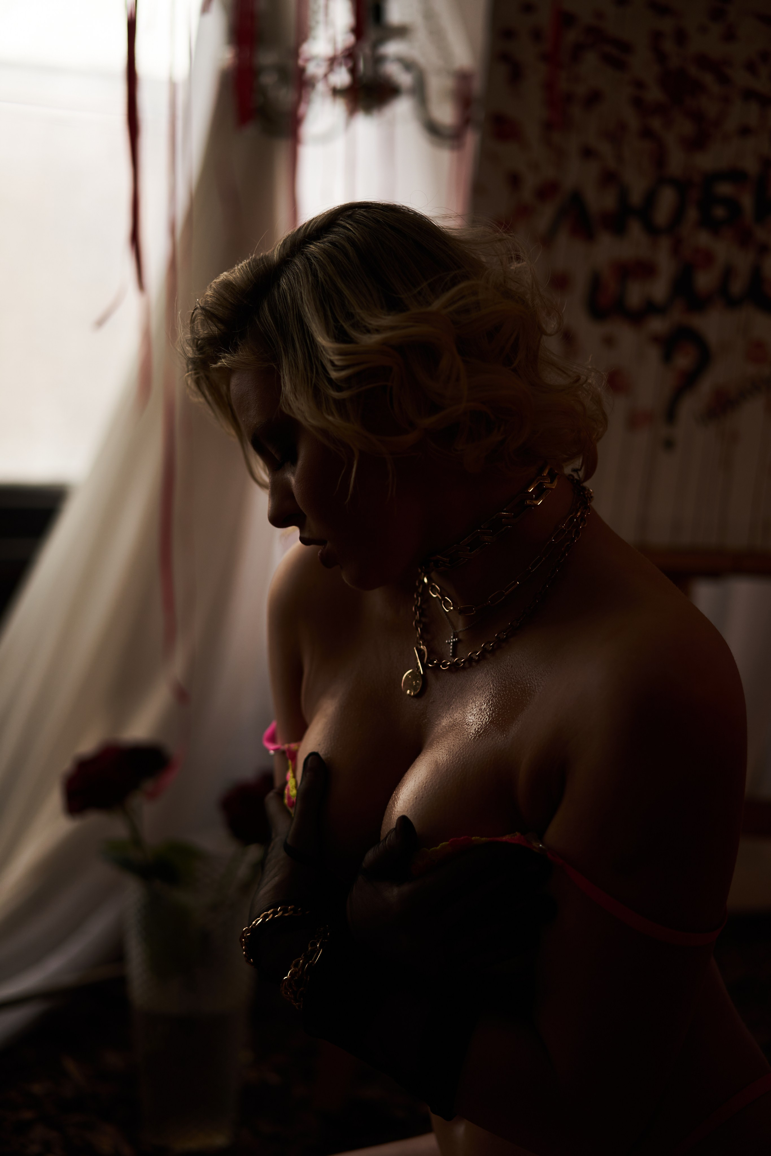 Будуарная фотосессия в студии. Фотограф Екатеринбург Кокшарова Александра