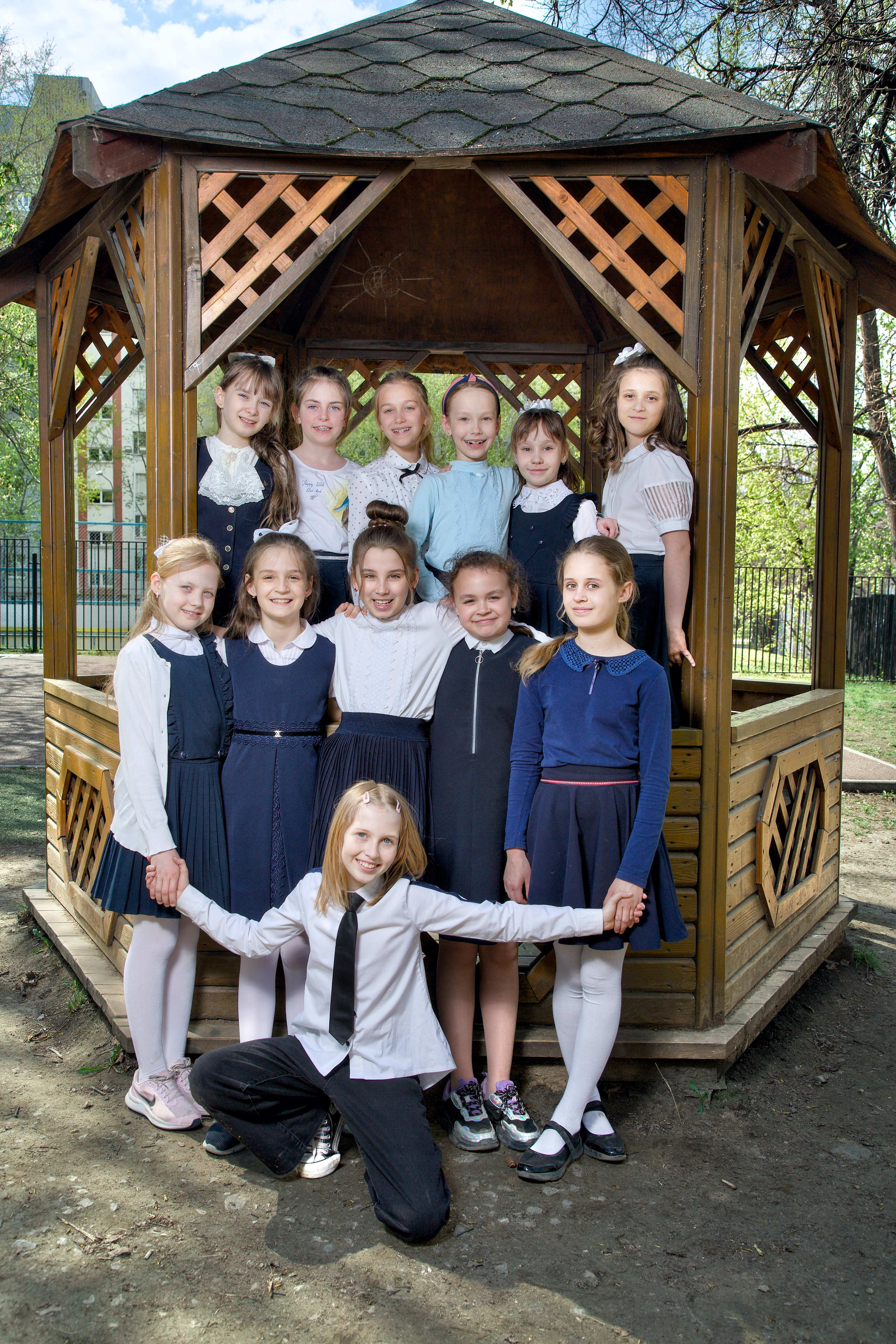 4 класс. Групповые фото. Школьные выпускные альбомы в Москве Марина Николаева