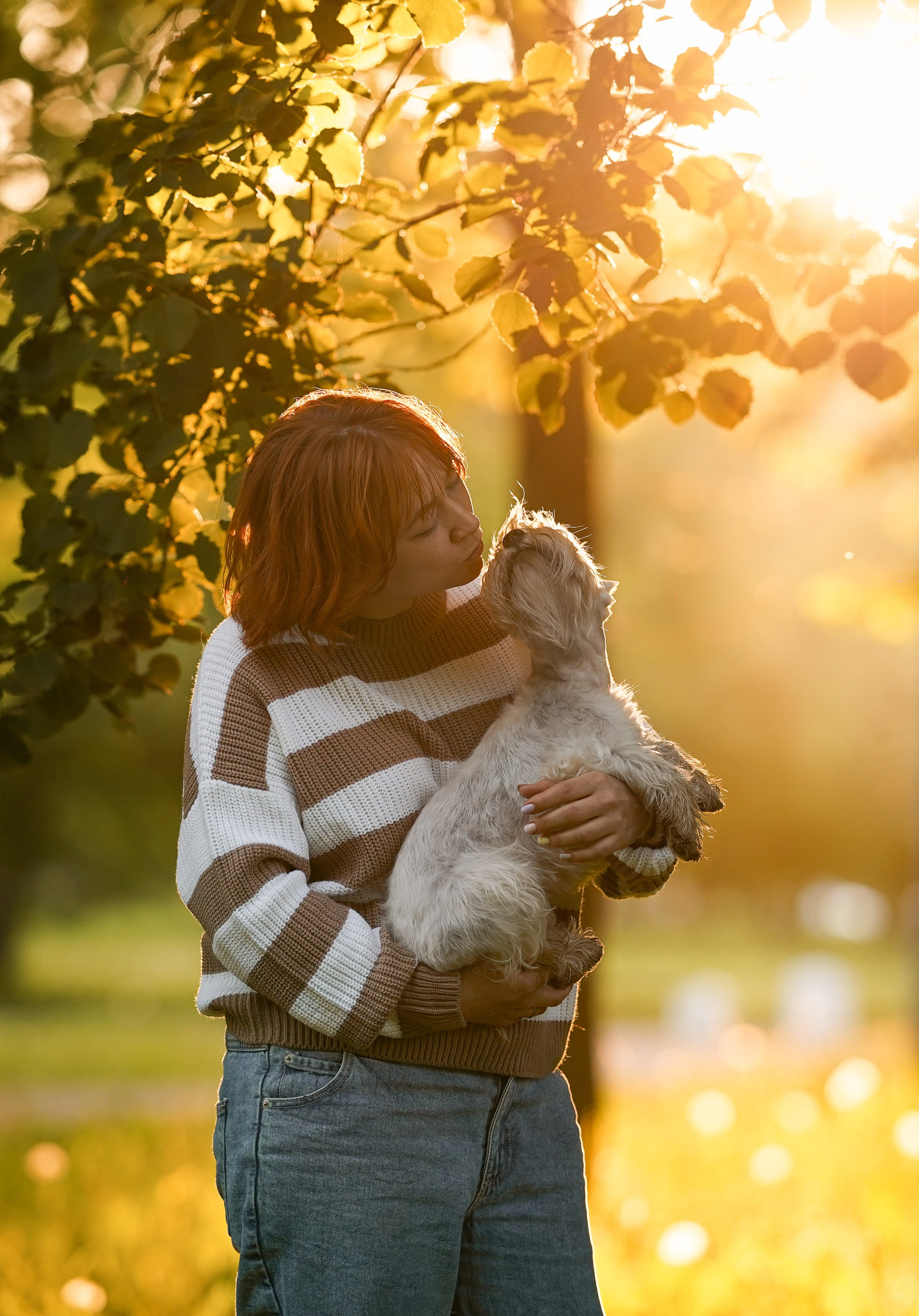 Оля и Доминик. Фотограф-анималист в Санкт-Петербурге Яна Мартынова