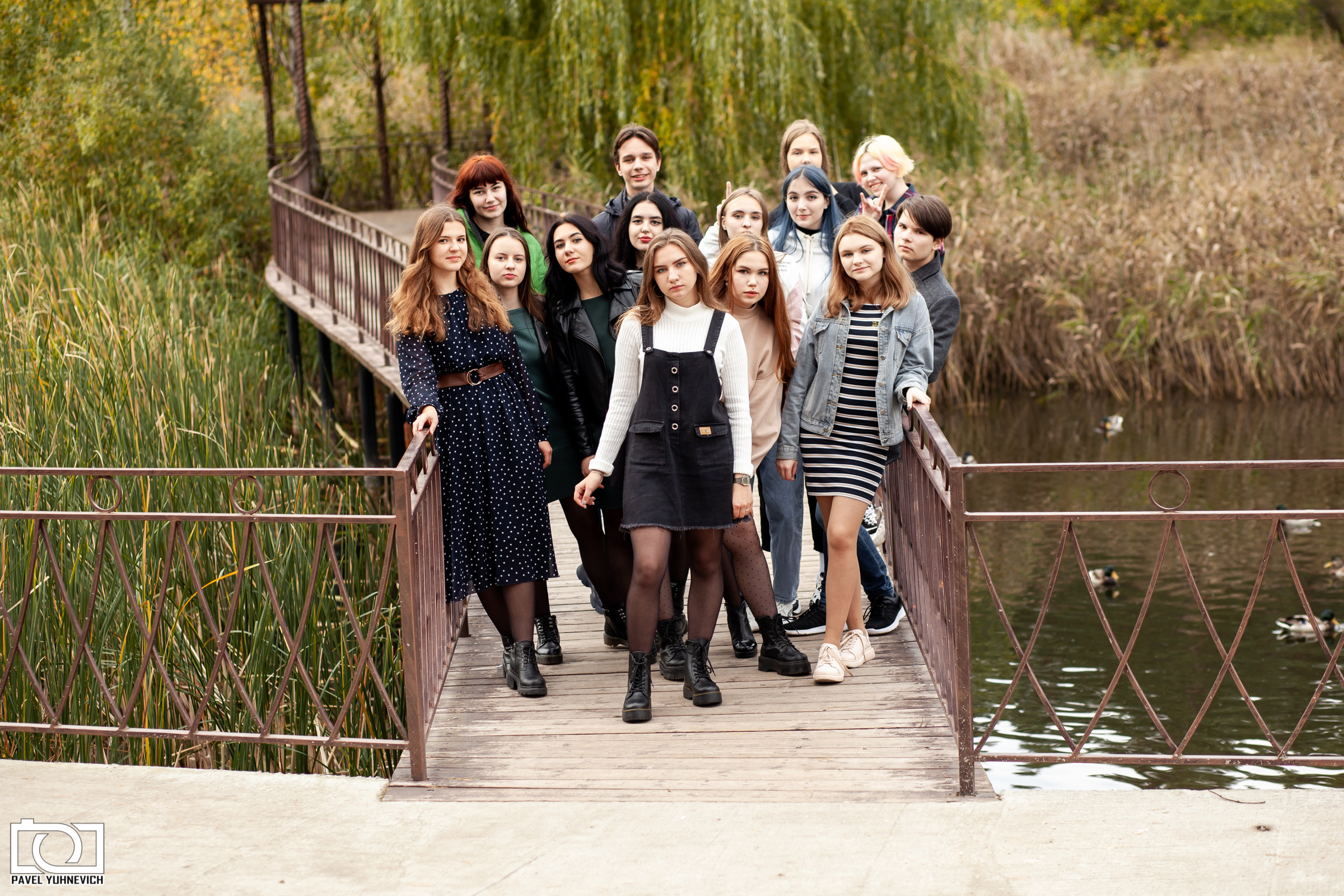 Фотосессия для выпускных альбомов в Солигорске, 11 класс