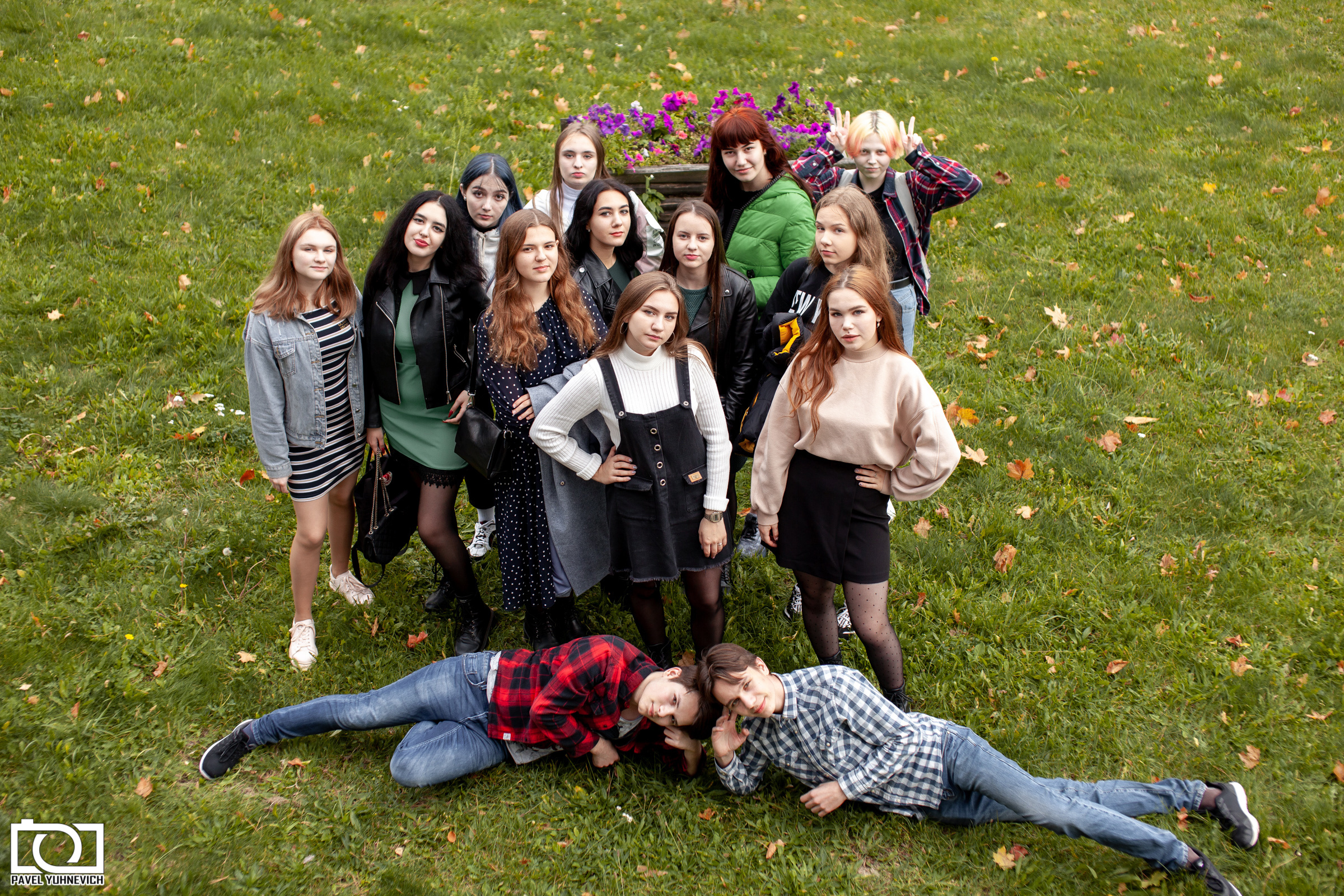 Фотосессия для выпускных альбомов в Солигорске, 11 класс