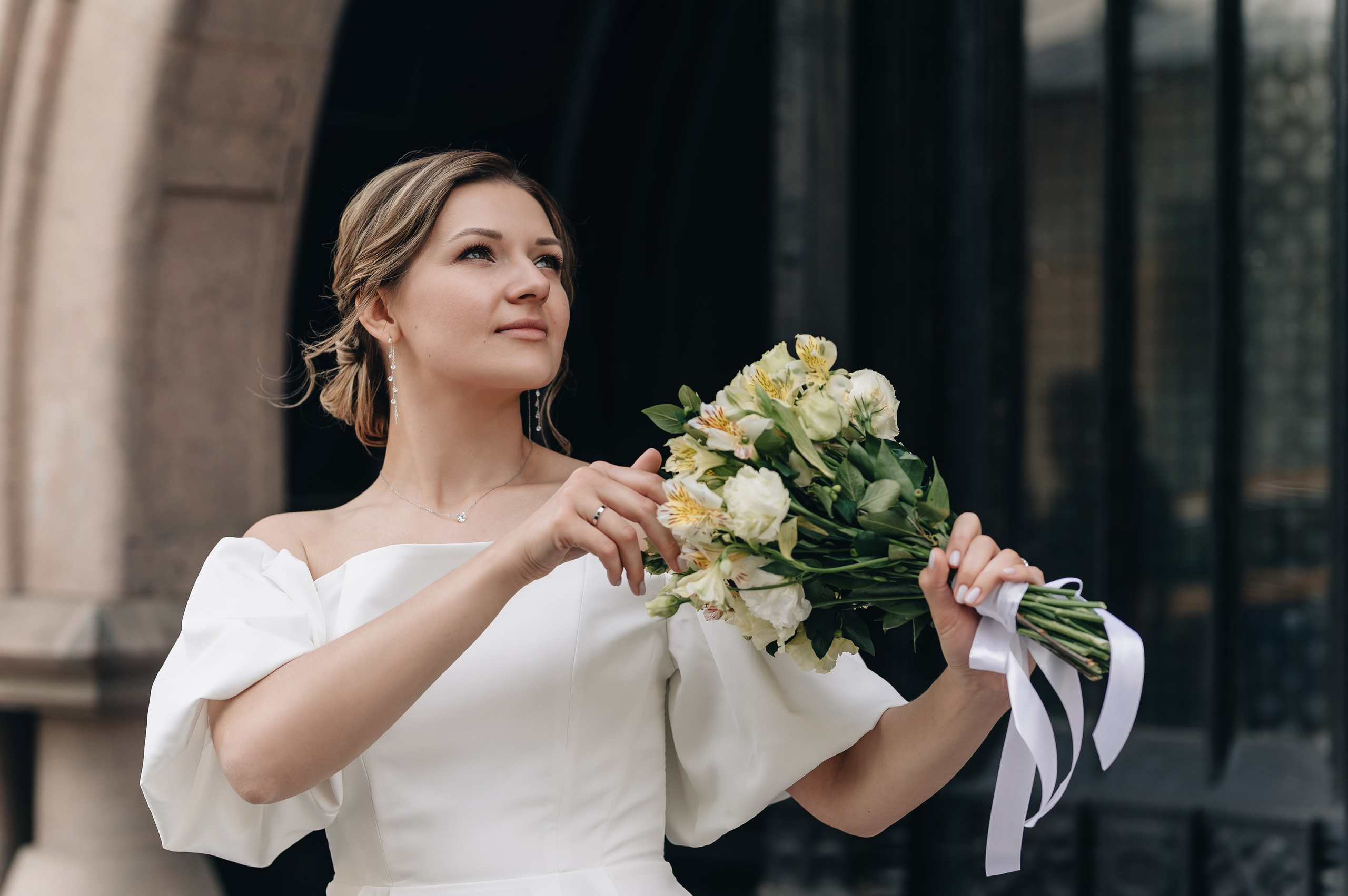 Свадебная фотосессия в Грибоедовском ЗАГСе. Портретный фотограф Москва Светлана Кашура