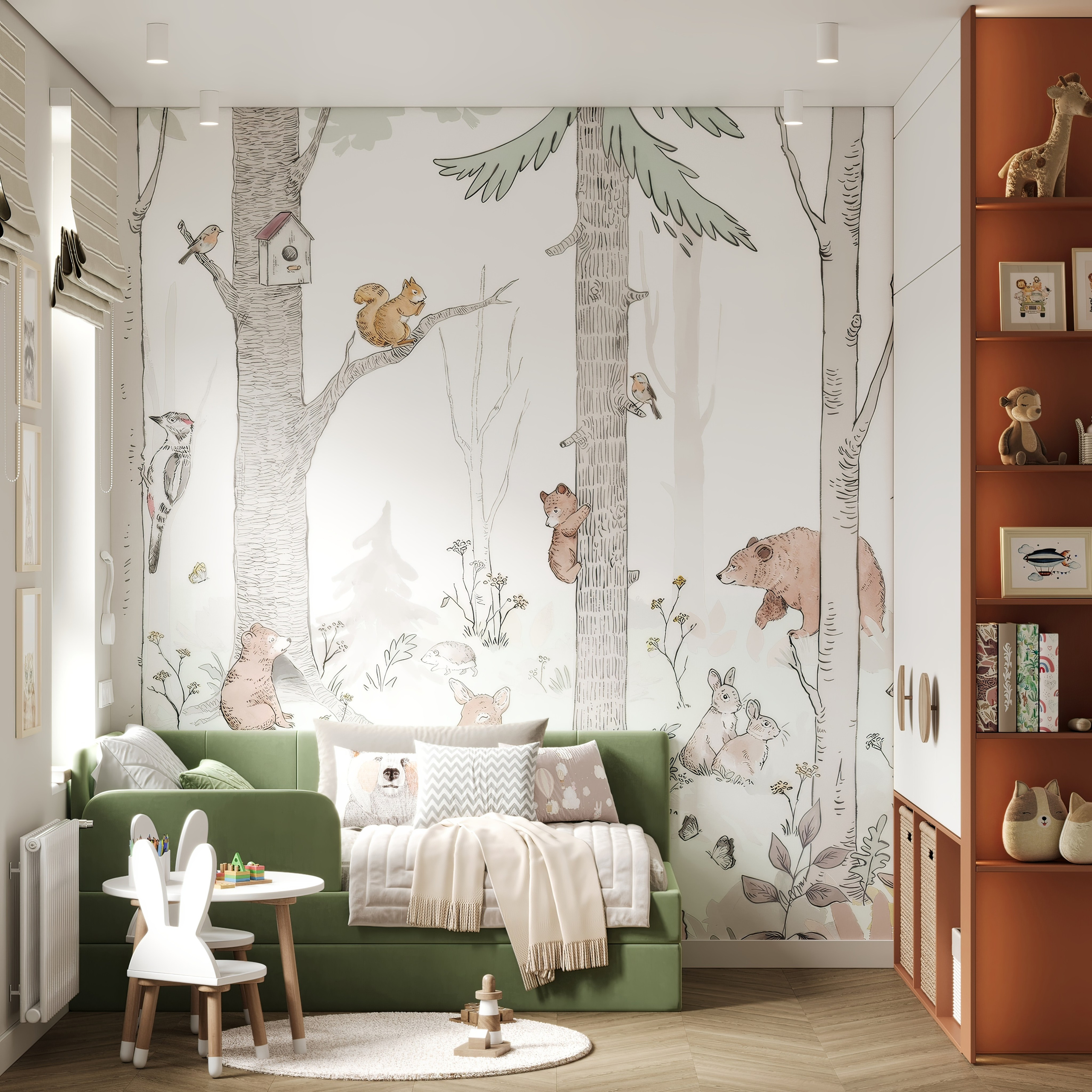 Визуализация квартиры ЖК Дзен-кварталы 70.2 m². Заказать 3d визуализацию интерьеров — Дарья Веденёва