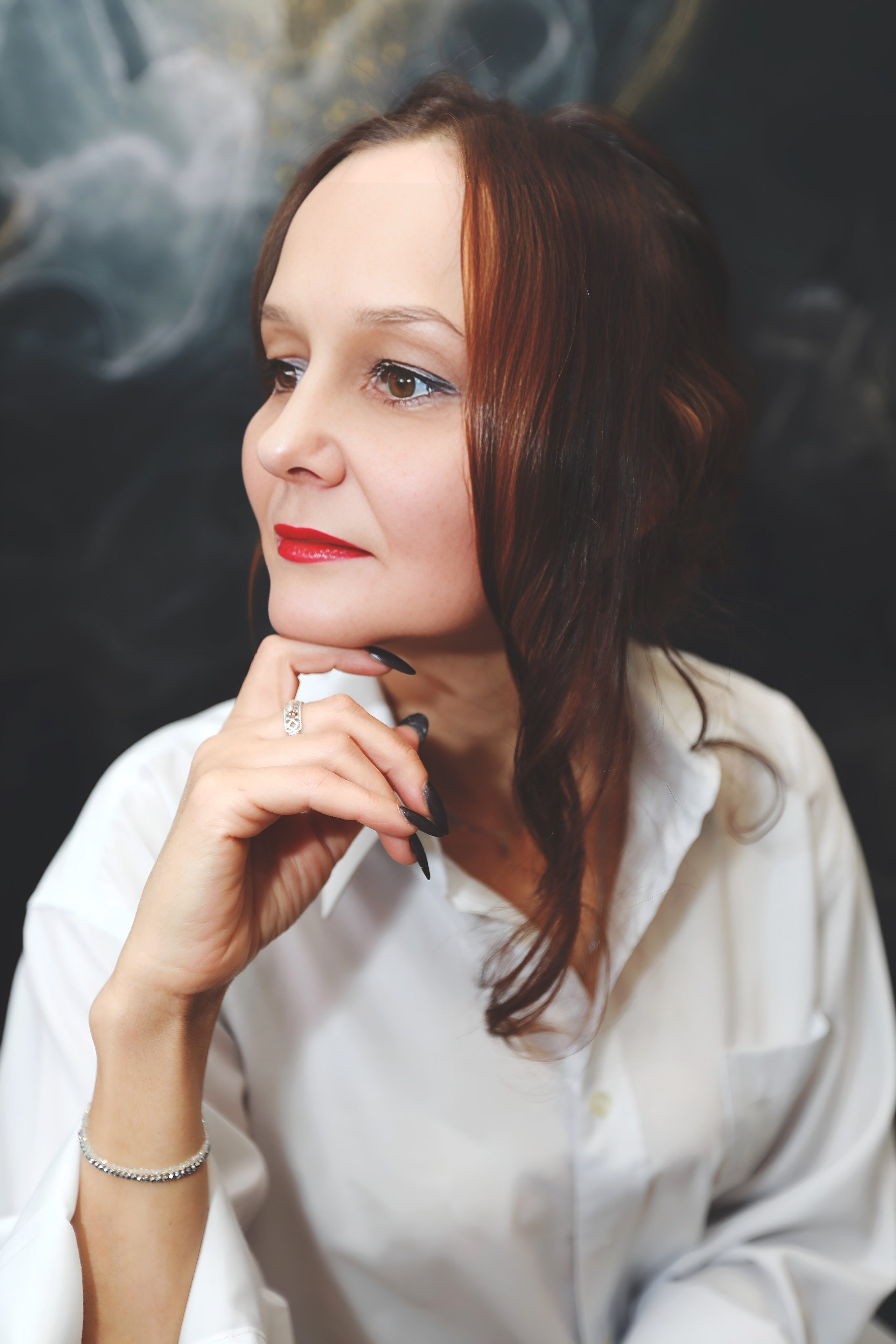 Фотофон, Чёрный с золотом, фон, портрет, старшие классы, студийное оборудование, холст, киношная обработка, нопрен