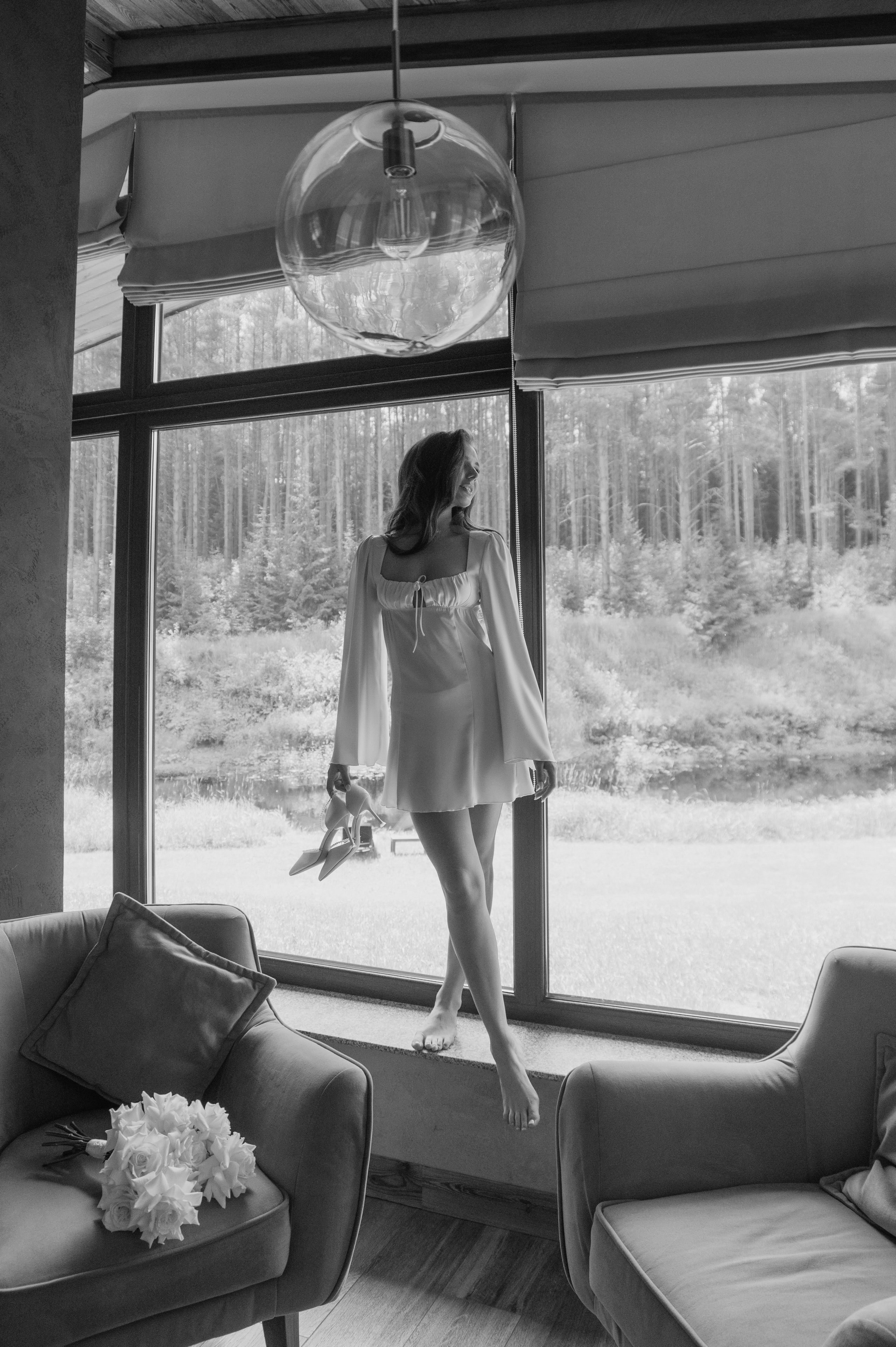 Свадебная фотосессия с утром невесты и красивым свадебным банкетом. Свадебный фотограф в Твери, Москве и Санкт-Петербурге Денисова Екатерина