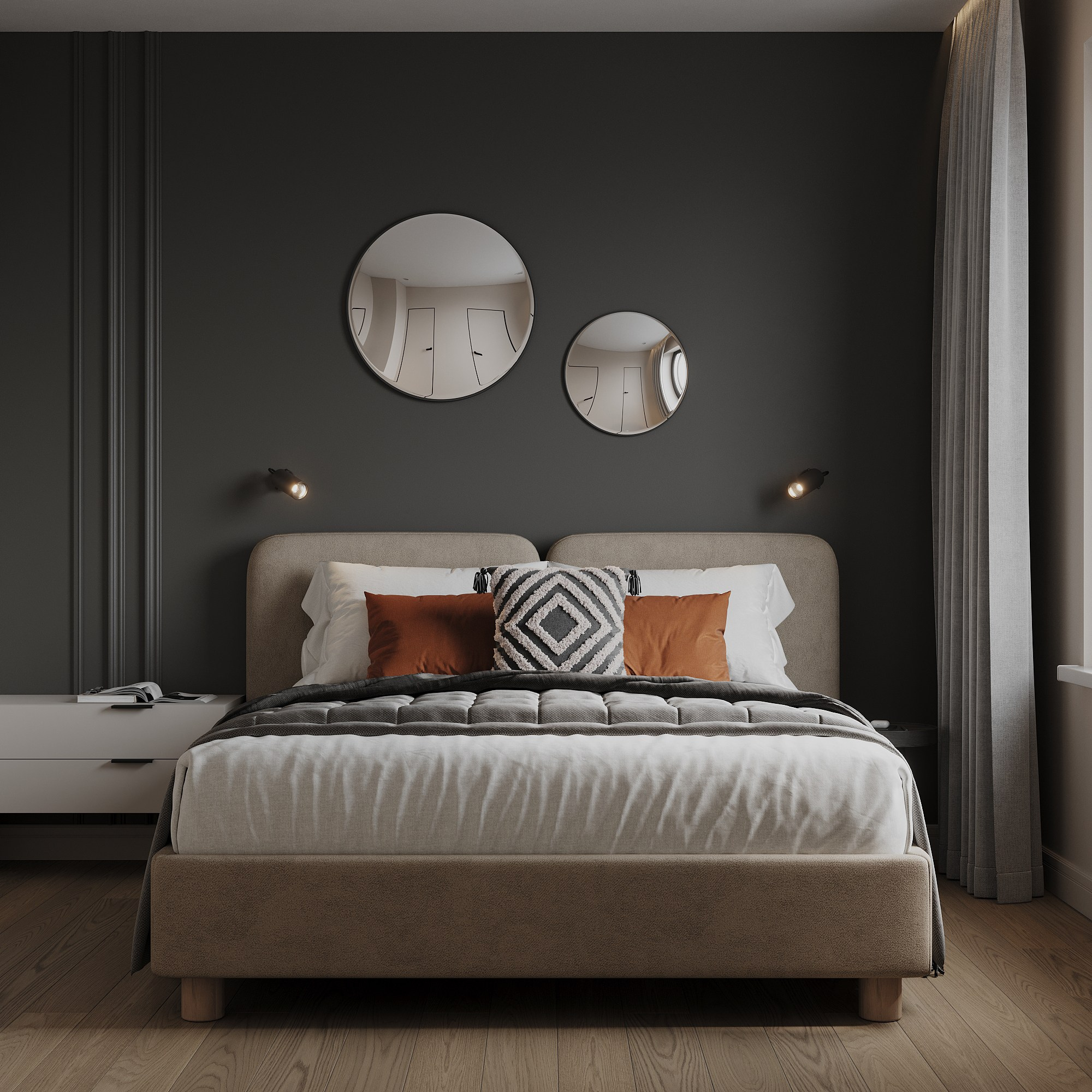 Мужская квартира жк Balance. Главная