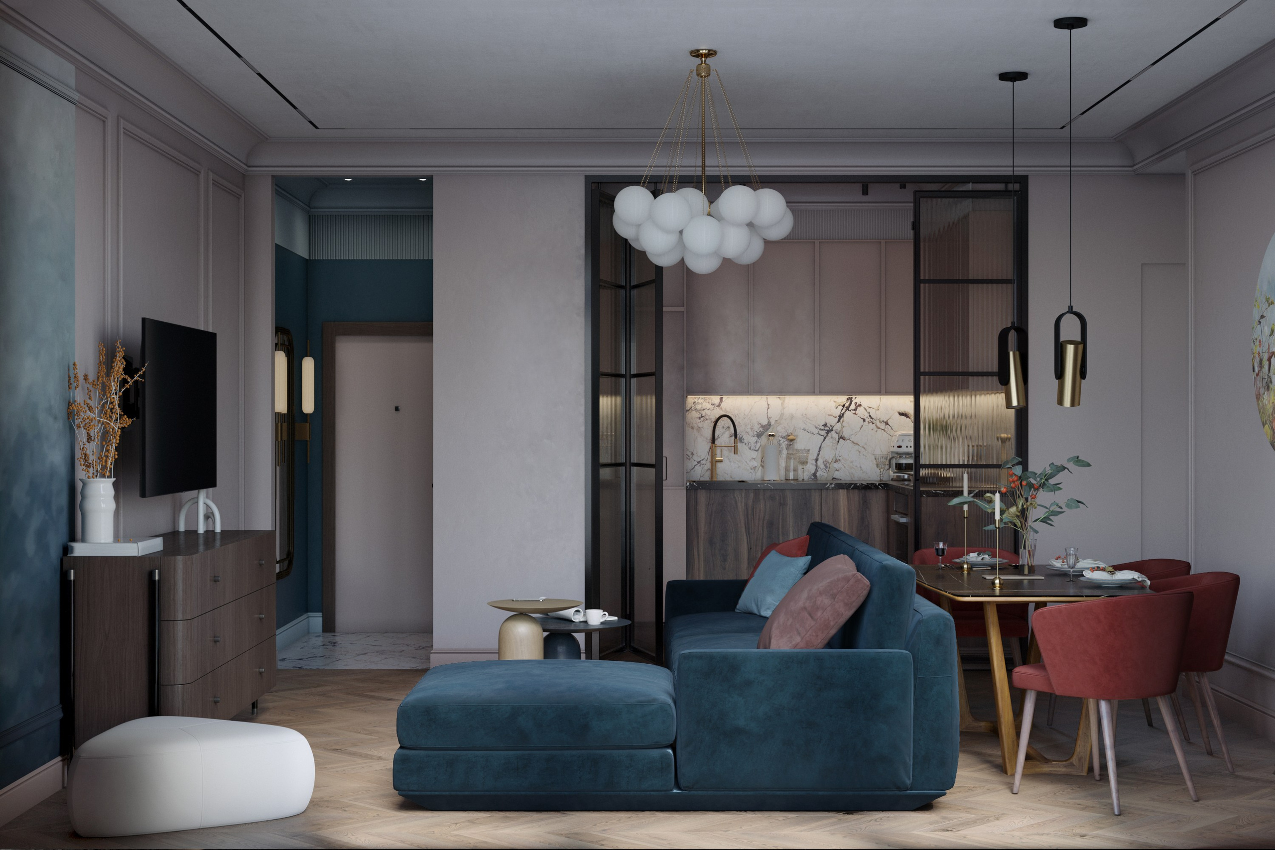 Квартира 47 метров в Жк Павелецкая-сити. Главная