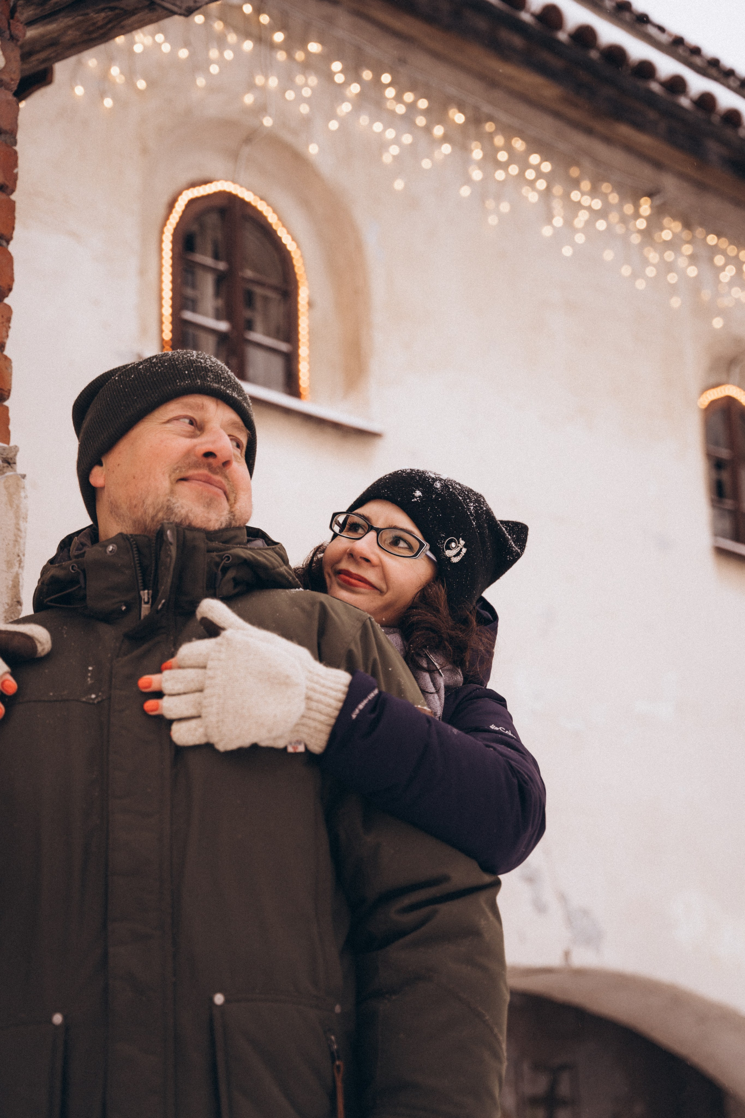 Январская прогулка: Даня, Елена и Андрей. Фотограф в Ульяновске Александра Григоровских