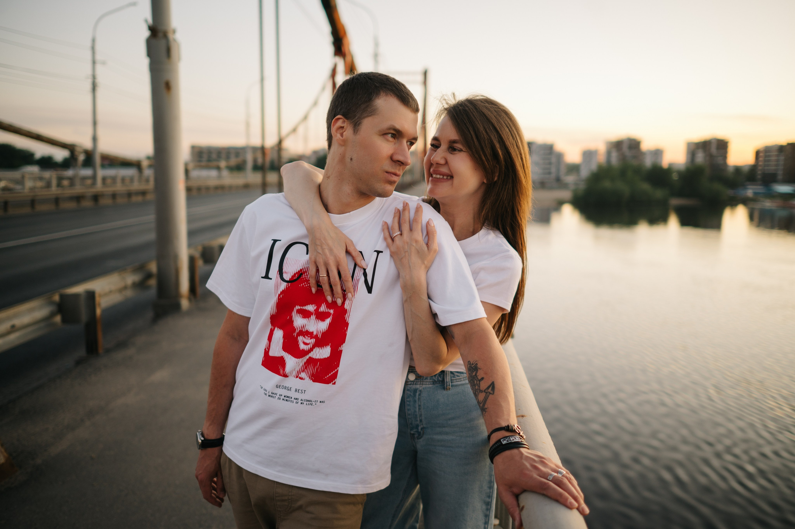 Любовь на мосту. Фотограф Архангельск