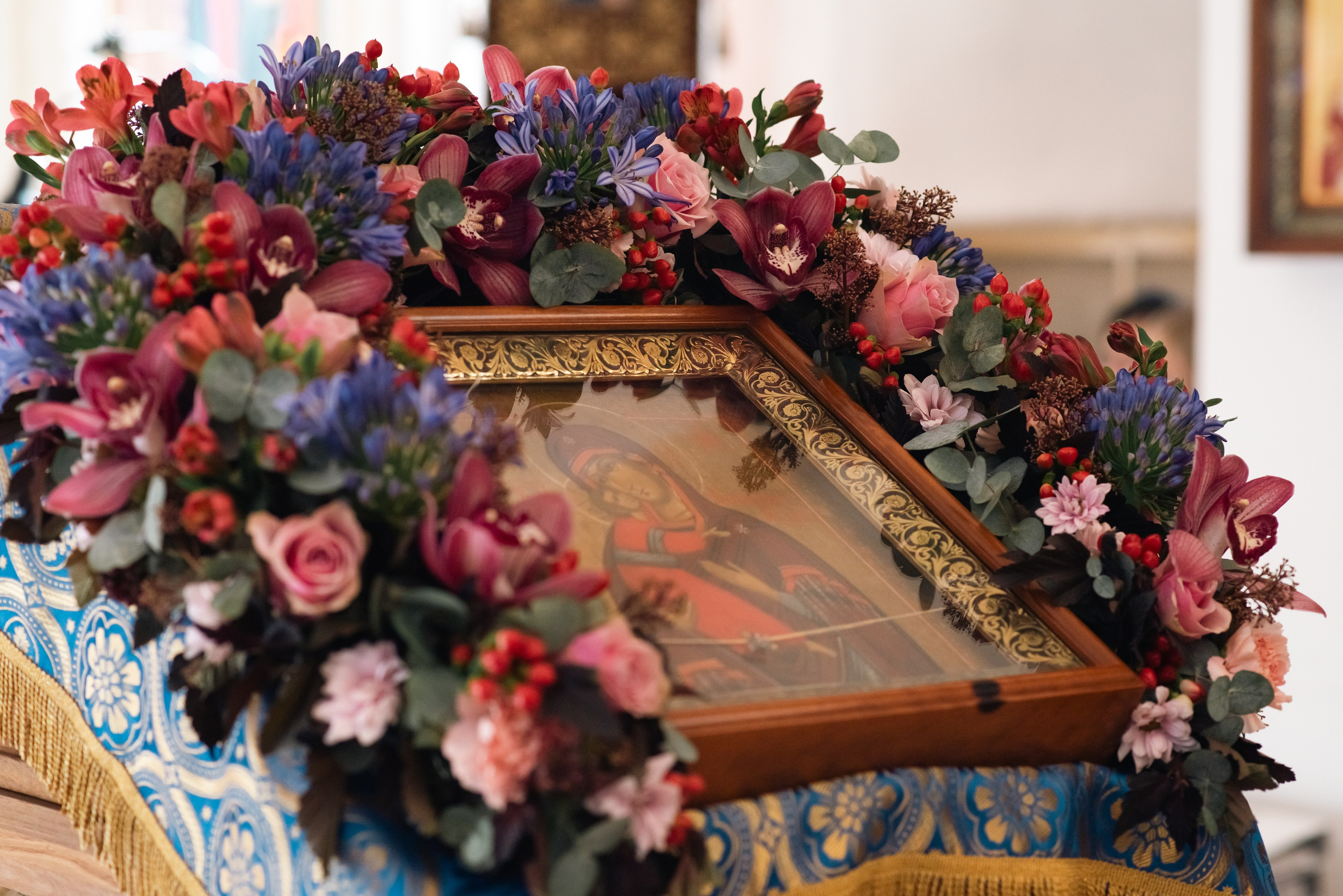 Храм Андрея Боголюбского, служба с участием войск РХБ защиты. Фотограф, визажист. Москва