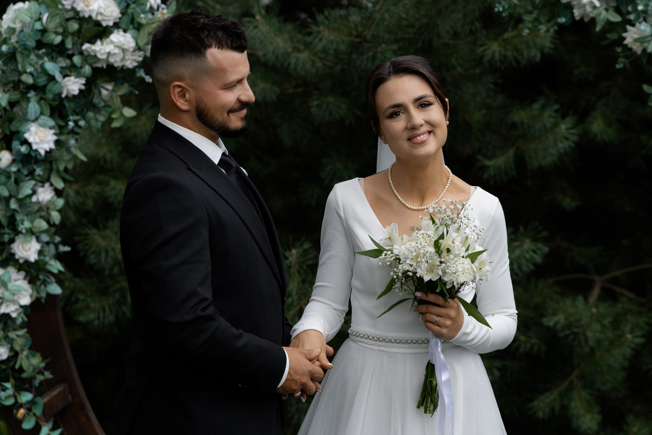 Свадебная фотосессия в агроусадьбе Лабодянка в Минске. Свадебный фотограф в Минске/Беларуси Сергей Спиридонов