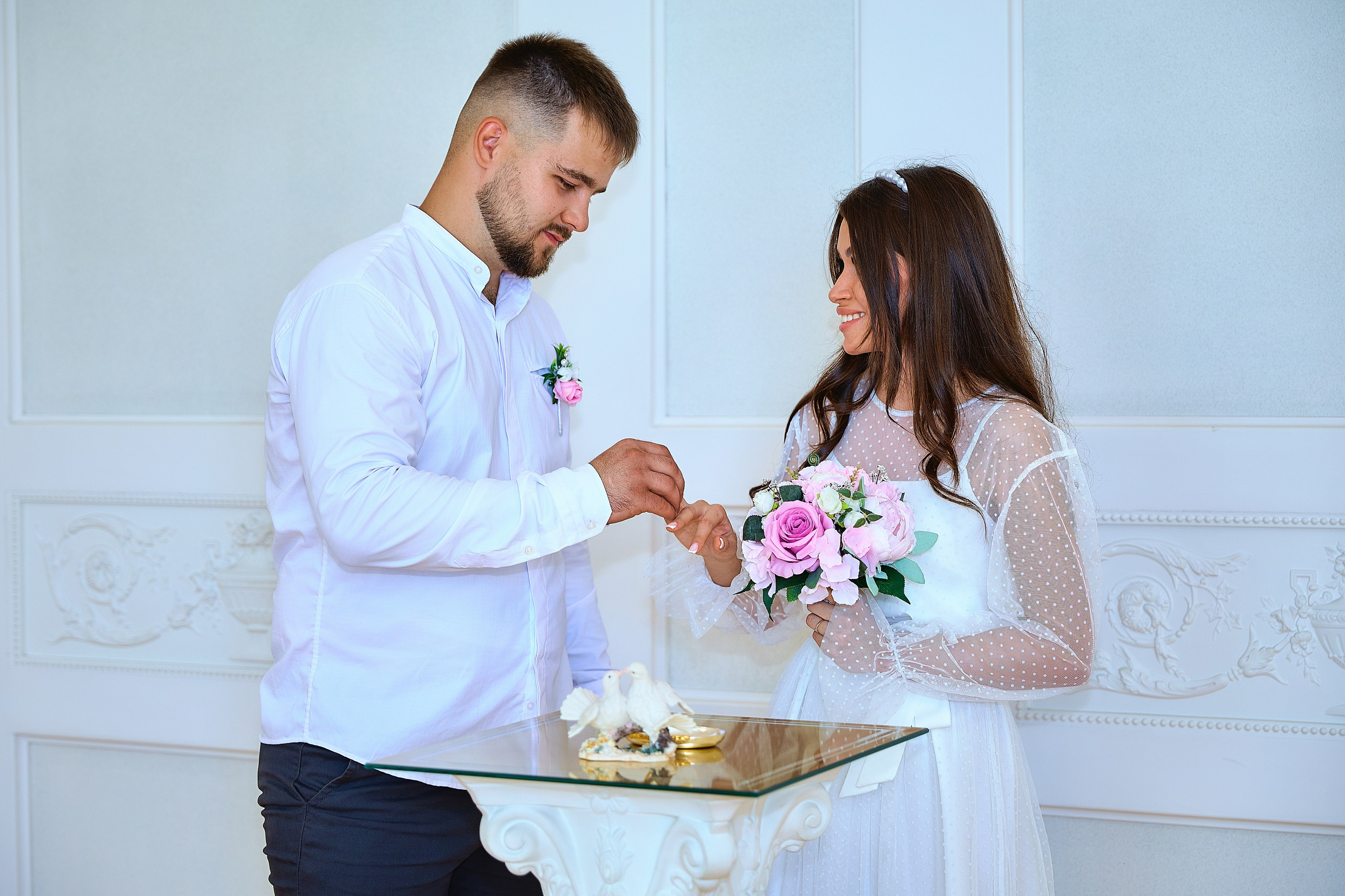 Фотосессия прогулки и в Загсе. Любовь Гальцова — свадебный, семейный, детский фотограф в городе Кемерово и Кемеровской области