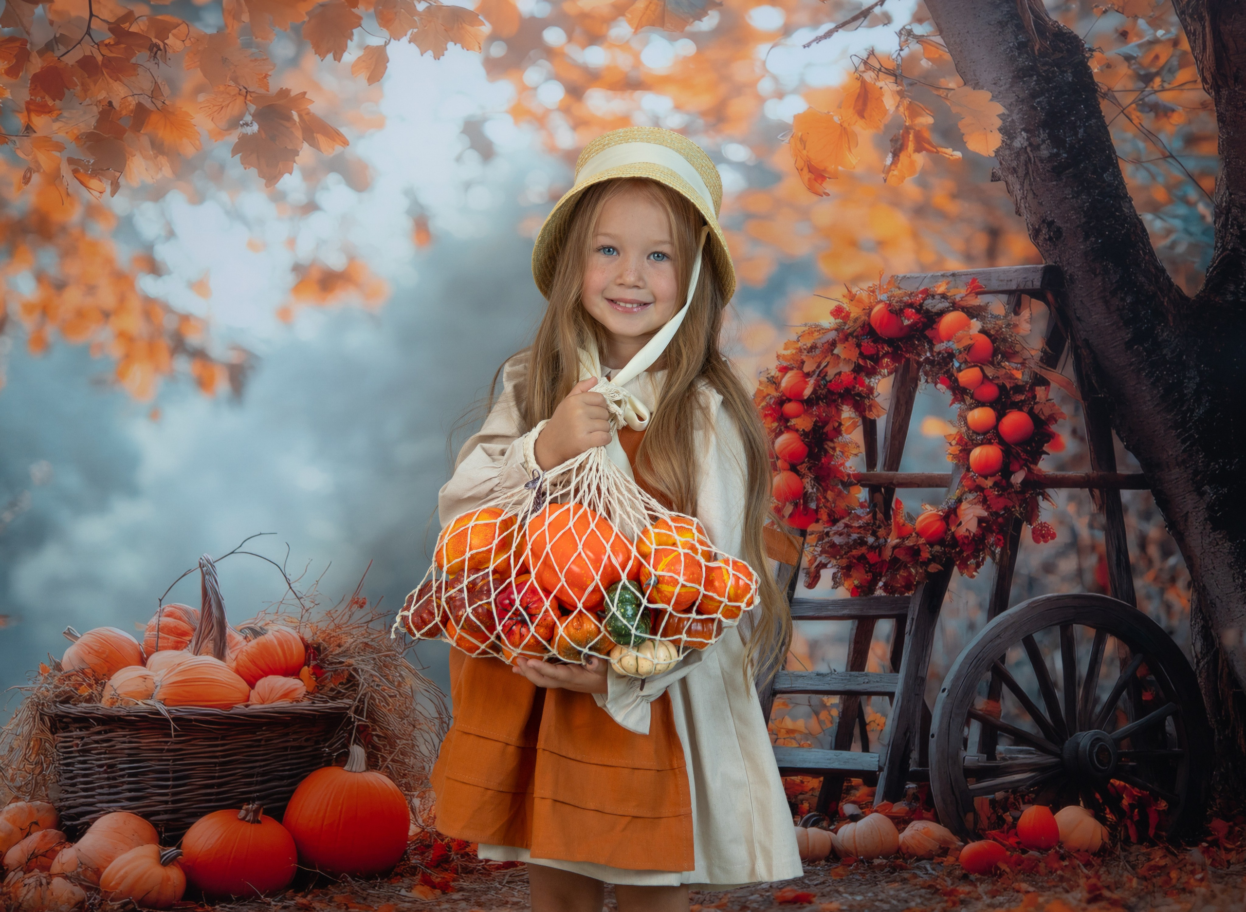 Осеняя съемка. Фиксики Детская фотостудия