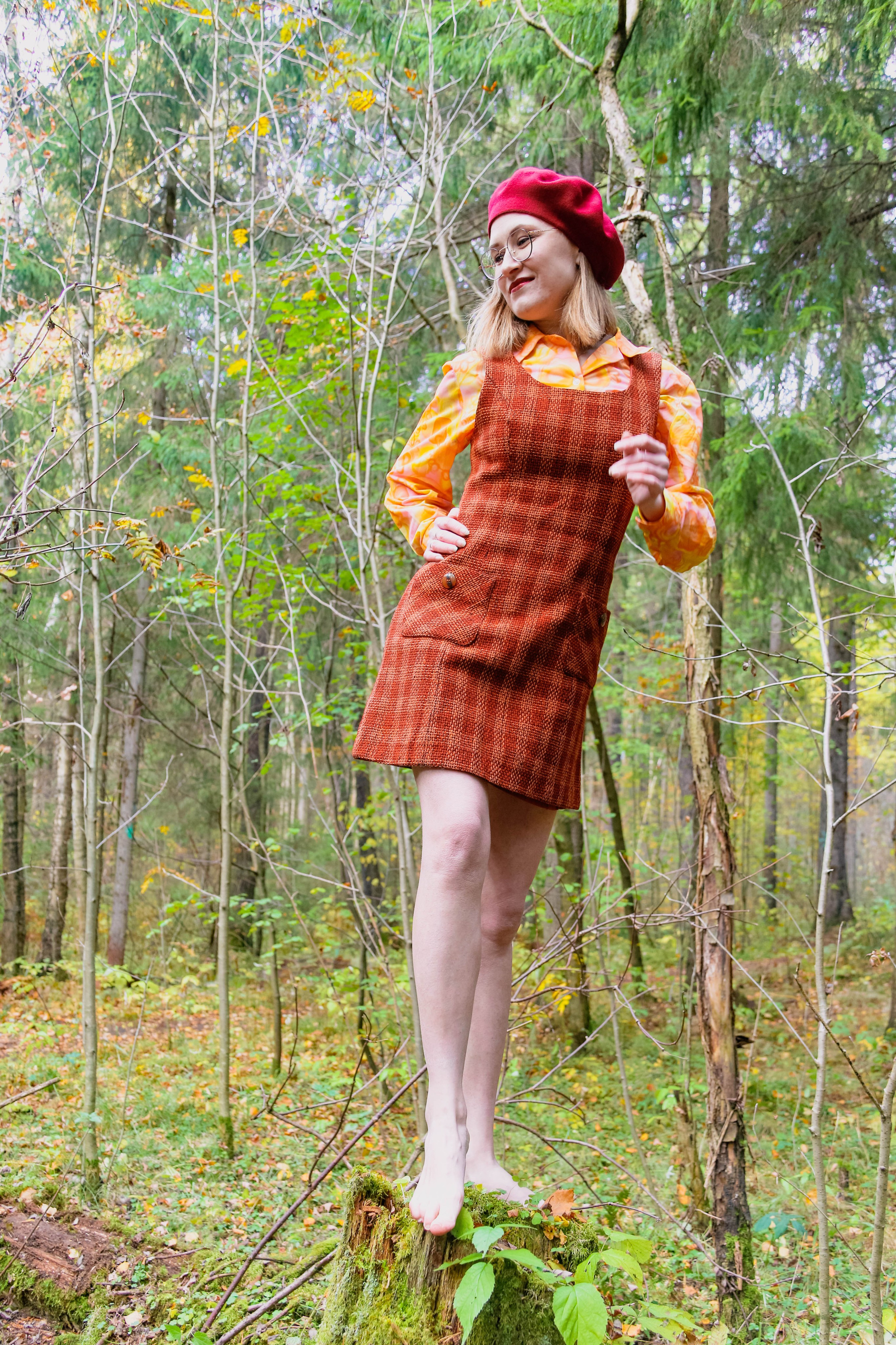 Маша в лесу. Фотограф Пермь. Фотосессия в фотостудии Перми и на свежем воздухе