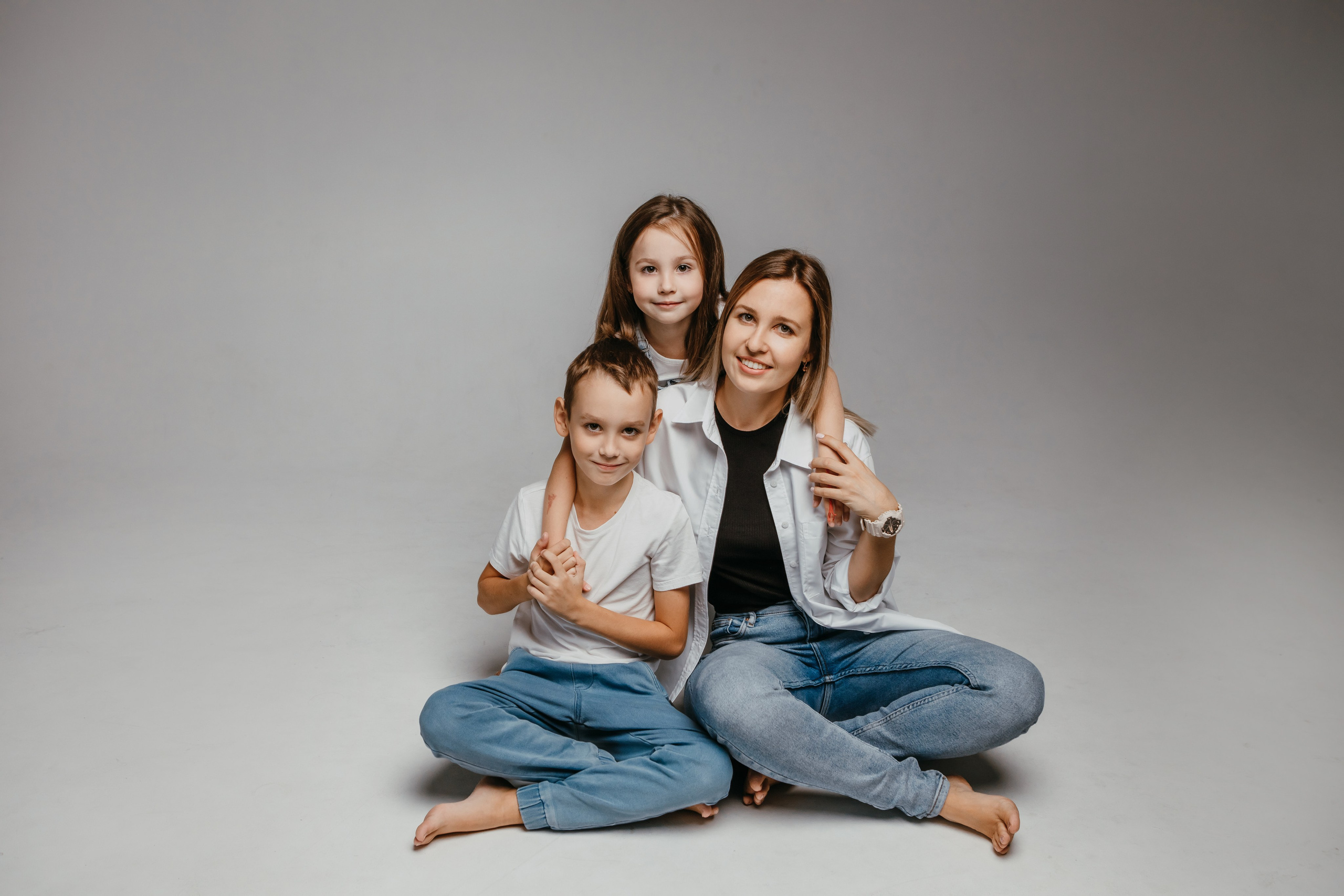 Мама и детки. Фотограф Новороссийск