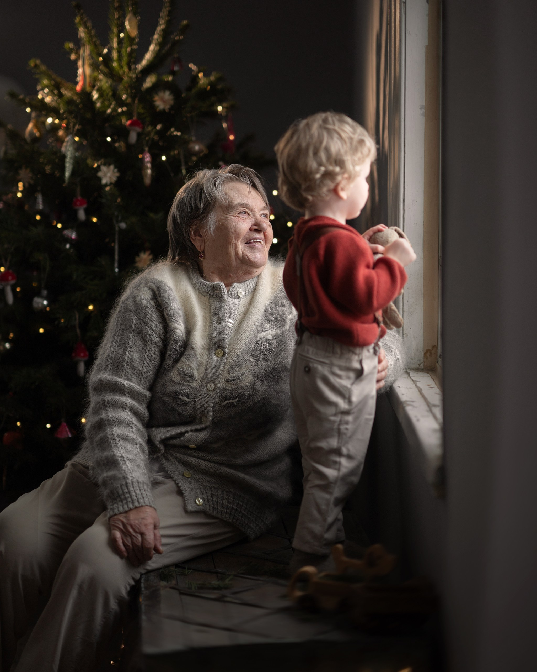 Новый год с бабушкой