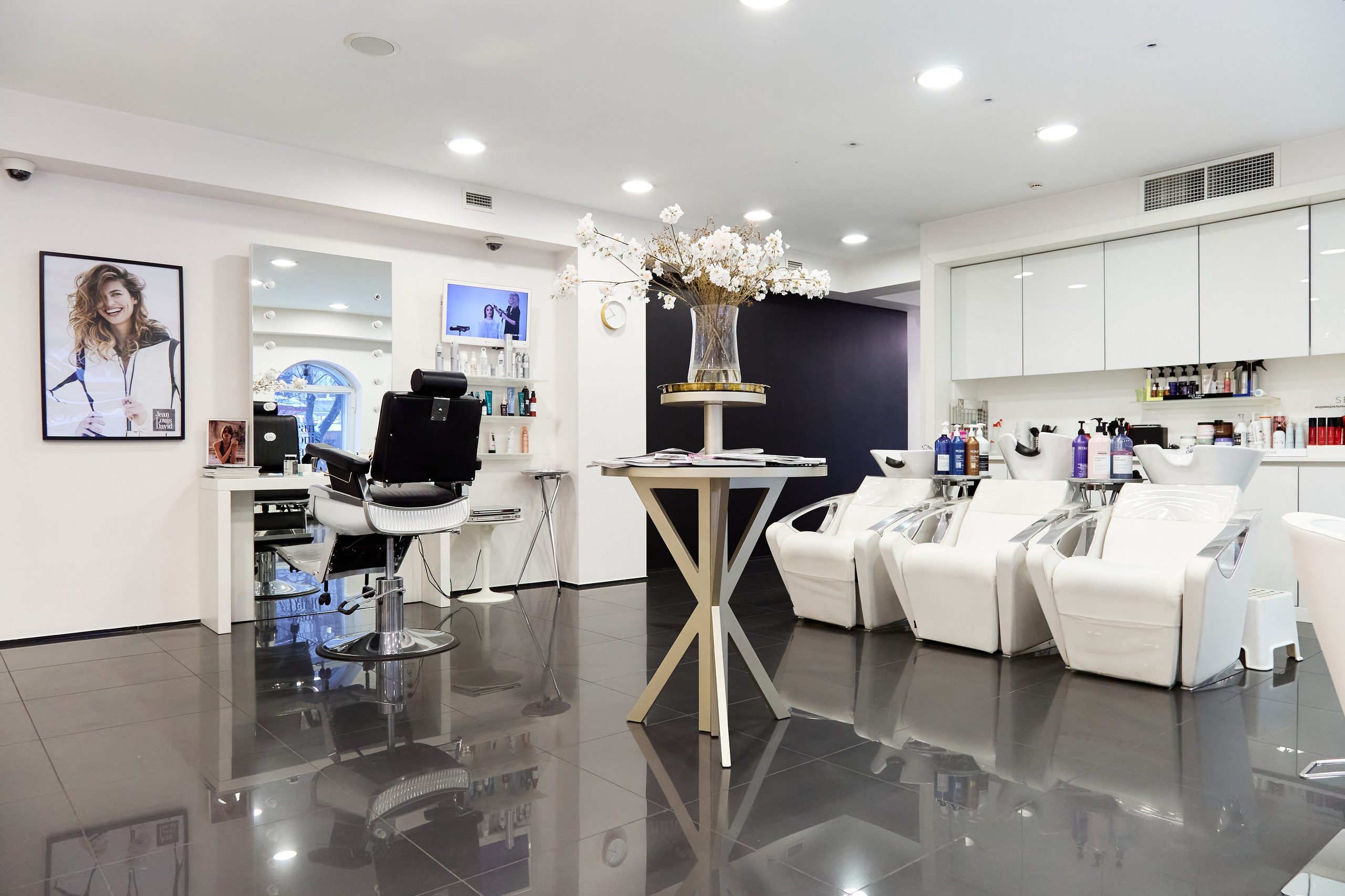 Салон красоты Jean Louis David. Фотограф Анастасия Леонтьева Санкт-Петербург
