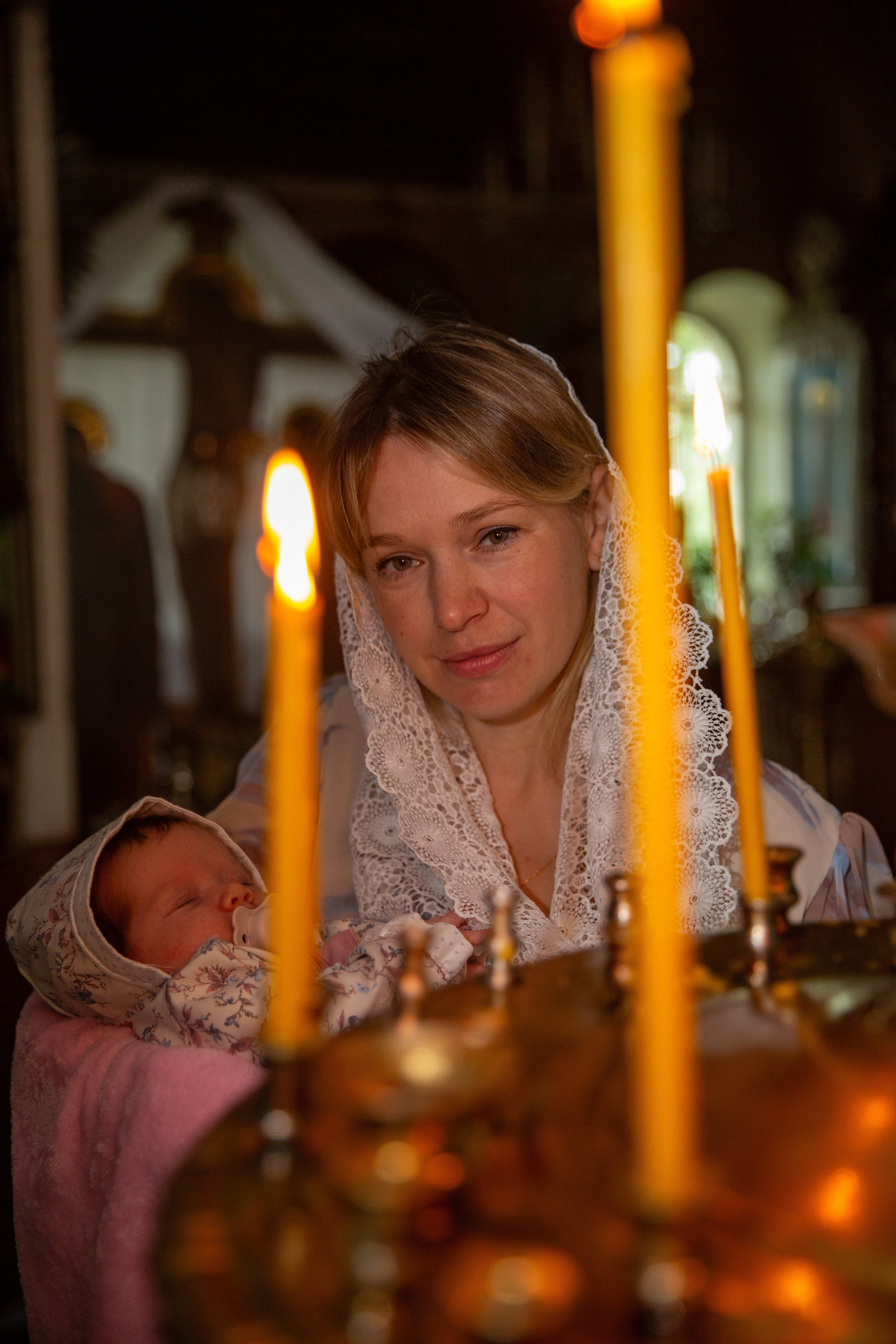 Крестины Василисы. Детский и школьный фотограф